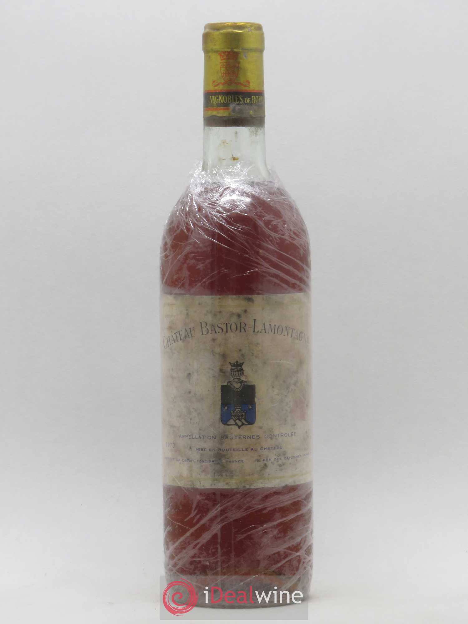 Château Bastor Lamontagne 1970 - Lot de 1 bouteille - 0