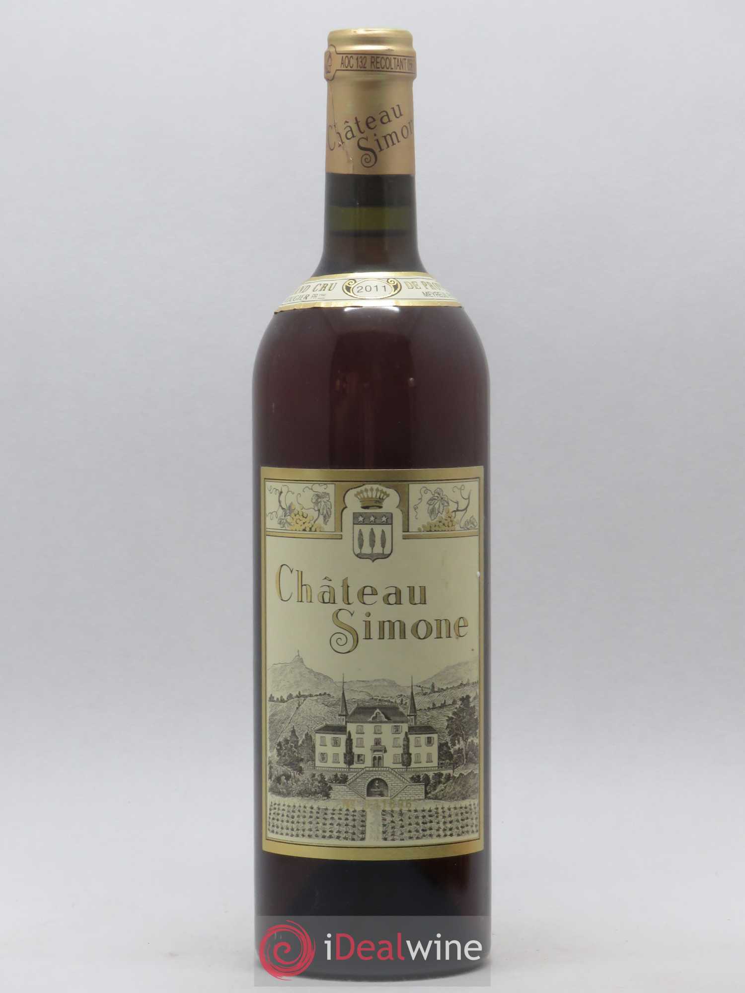 Palette Château Simone Famille Rougier 2011 - Posten von 1 Flasche - 0