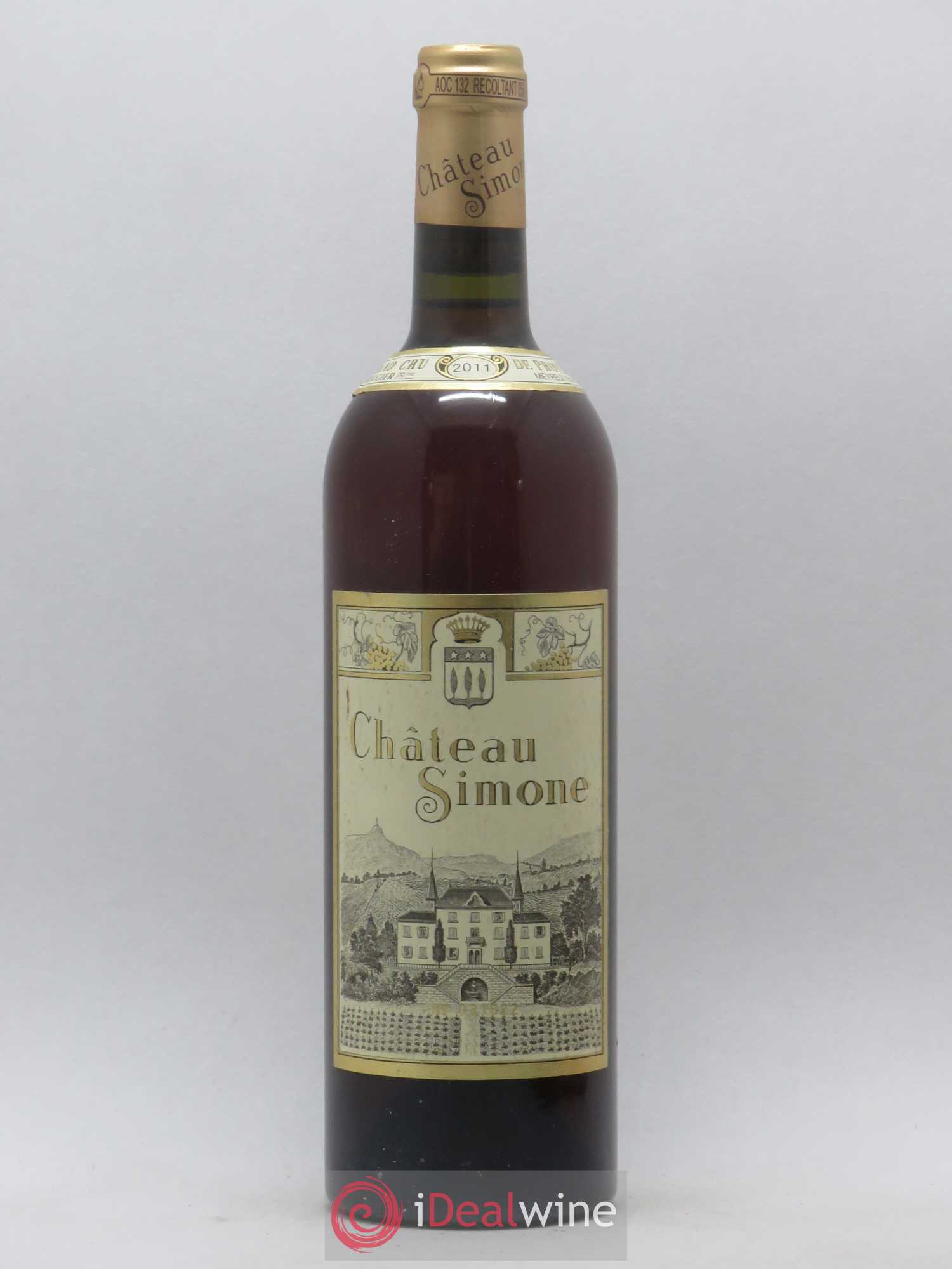 Palette Château Simone Famille Rougier 2011 - Lot de 1 bouteille - 0