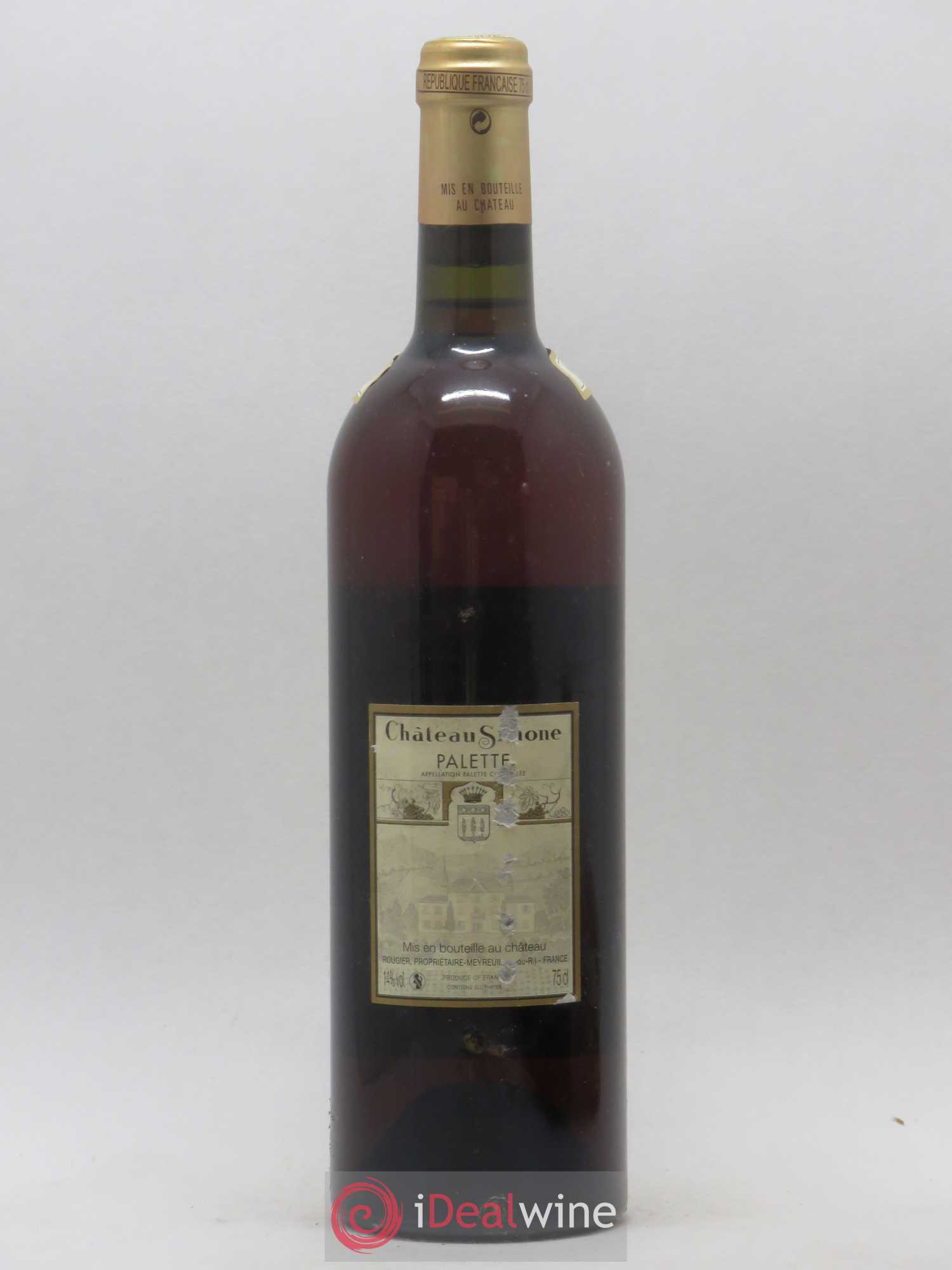 Palette Château Simone Famille Rougier 2011 - Posten von 1 Flasche - 1