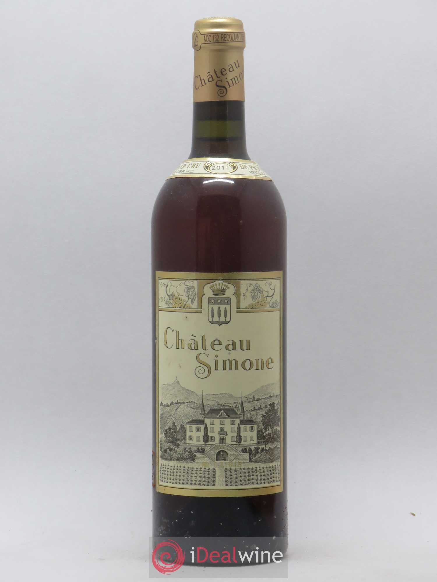 Palette Château Simone Famille Rougier 2011 - Posten von 1 Flasche - 0