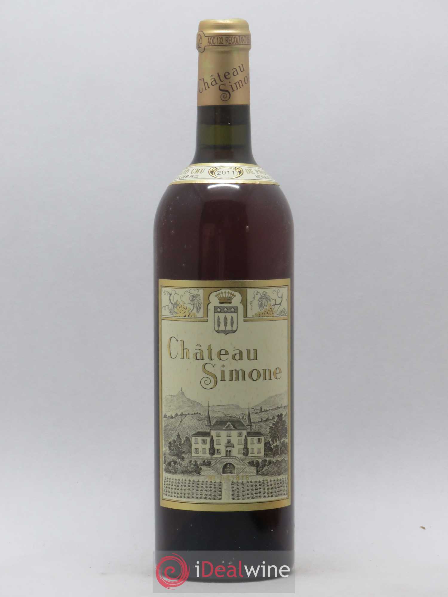 Palette Château Simone Famille Rougier 2011 - Lot de 1 bouteille - 0