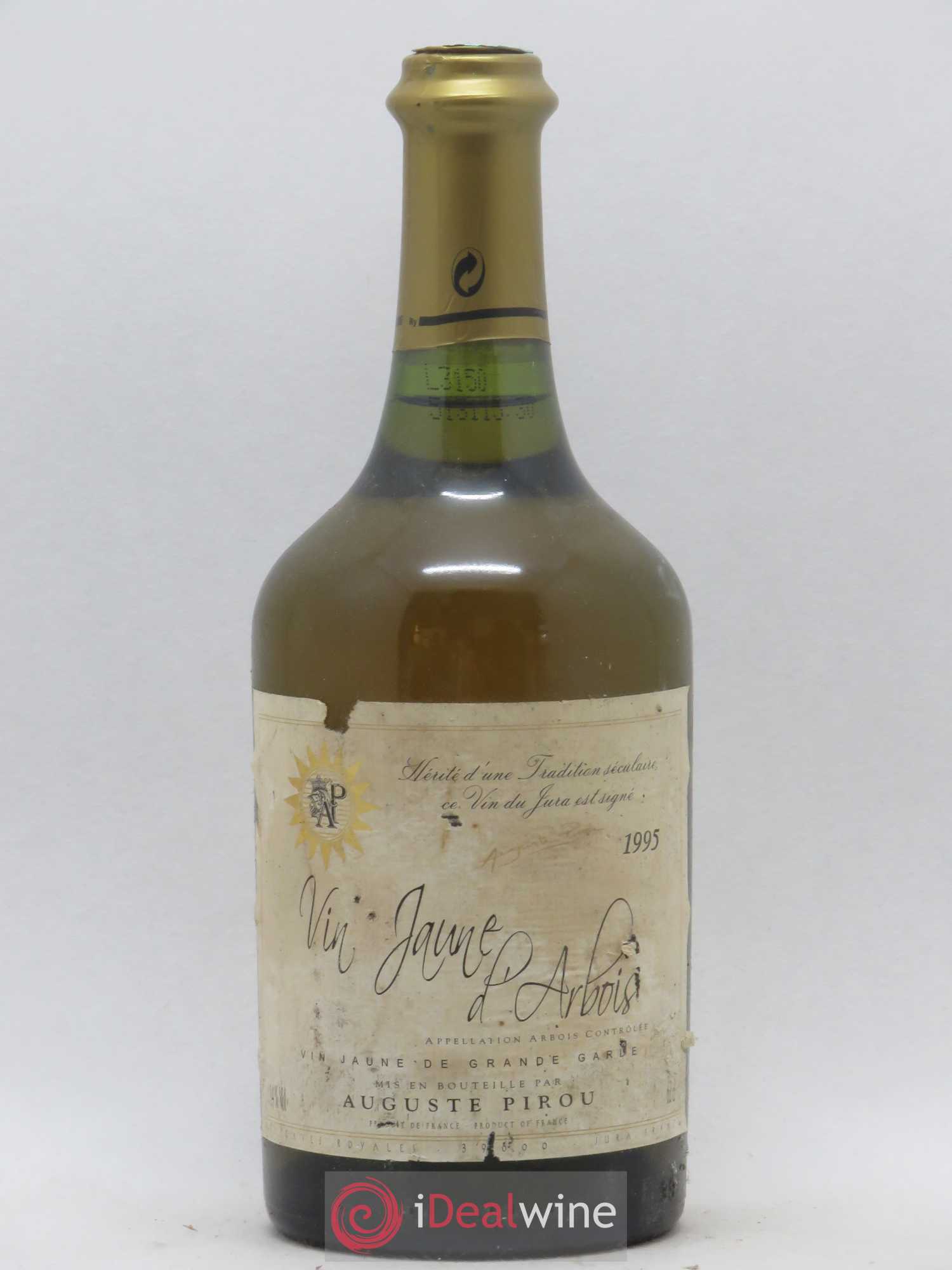 Arbois Vin Jaune Auguste Pirou 1995 - Lot de 1 bouteille - 0
