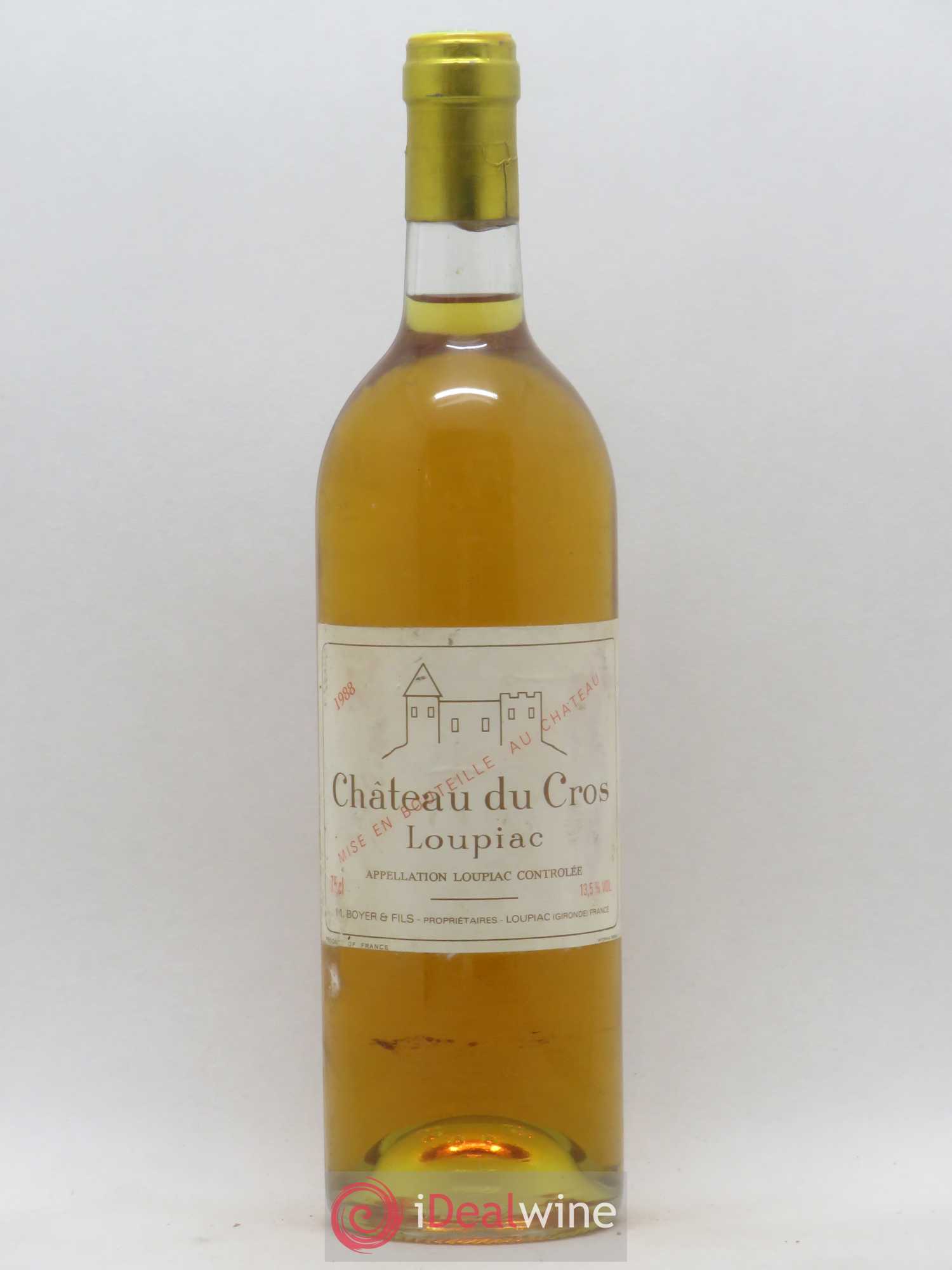 Château du Cros 1988 - Lotto di 1 bottiglia - 0