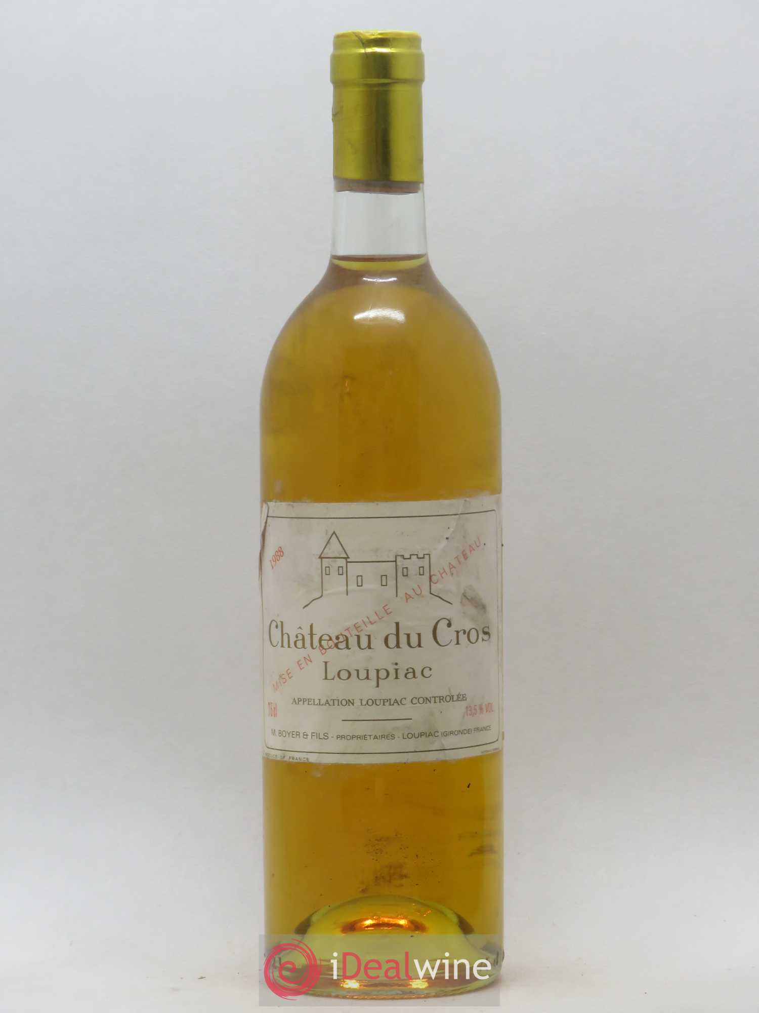 Château du Cros 1988 - Lotto di 1 bottiglia - 0