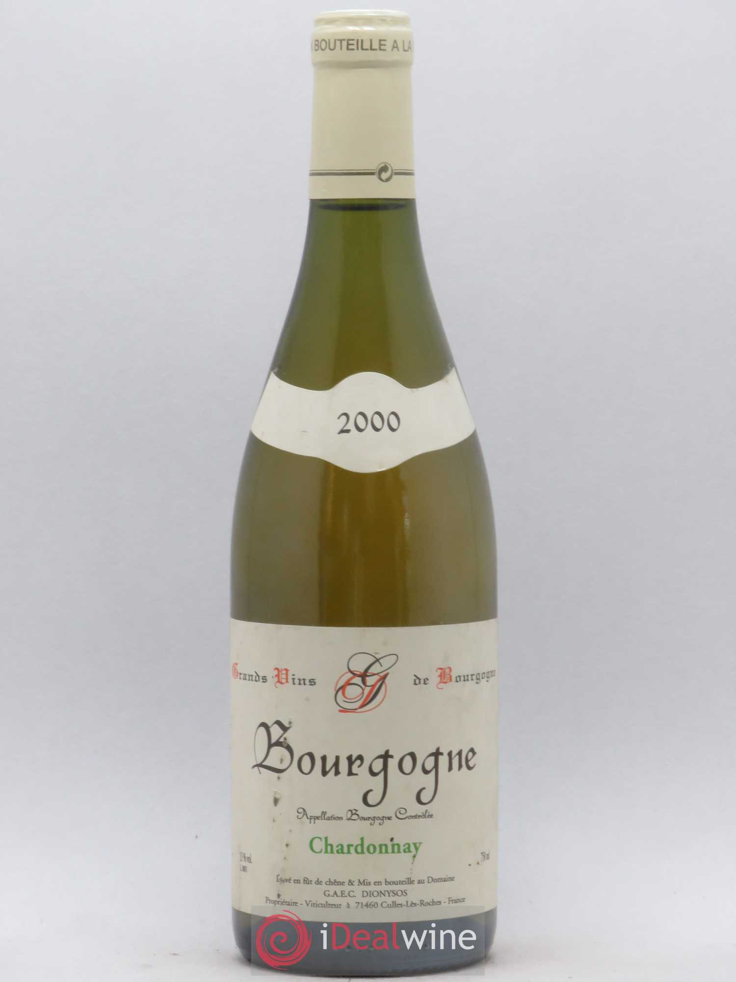 Bourgogne Chardonnay Dionysos (sans prix de réserve) 2000 - Posten von 1 Flasche - 0