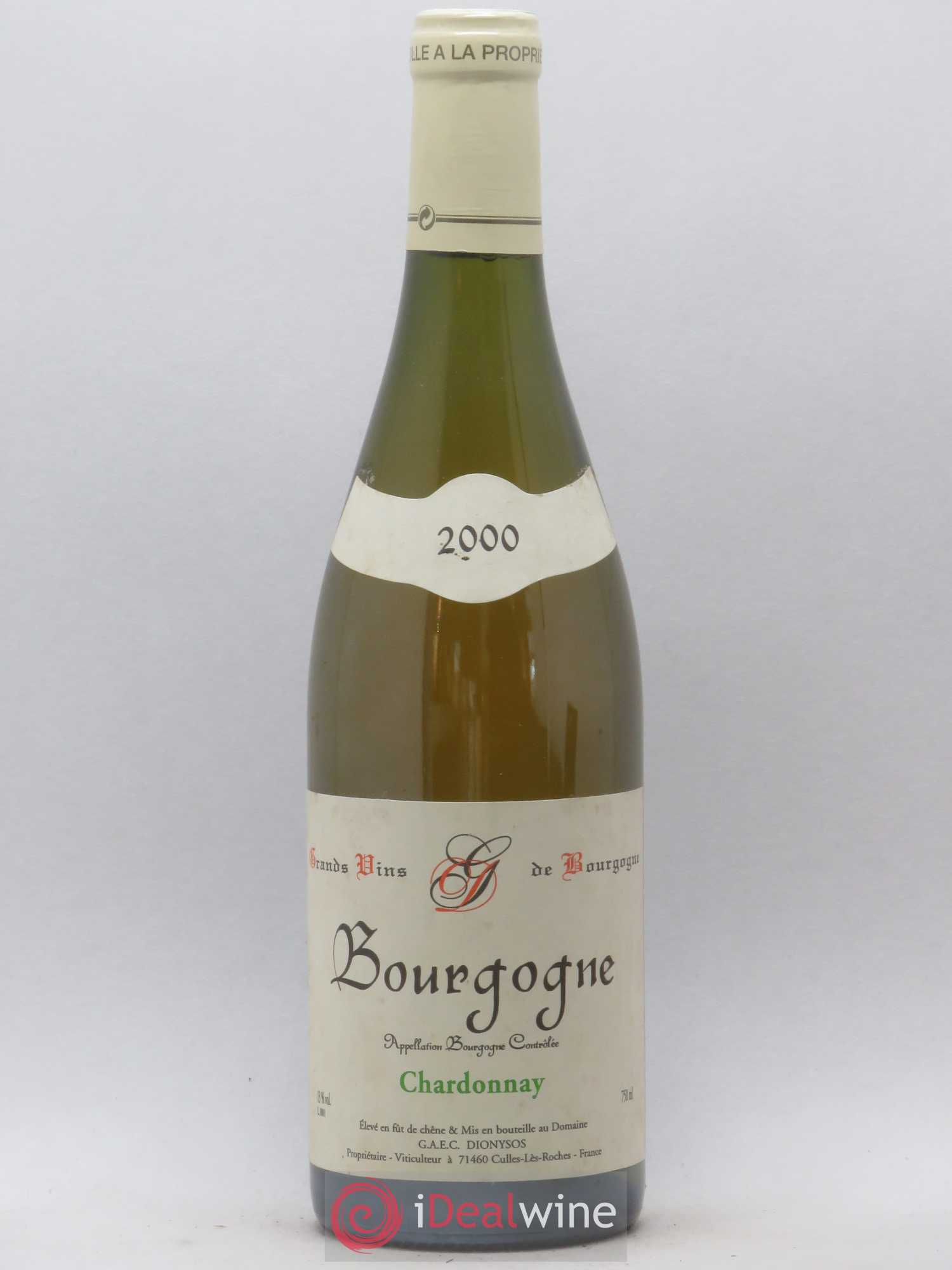Bourgogne Chardonnay Dionysos (sans prix de réserve) 2000 - Posten von 1 Flasche - 0