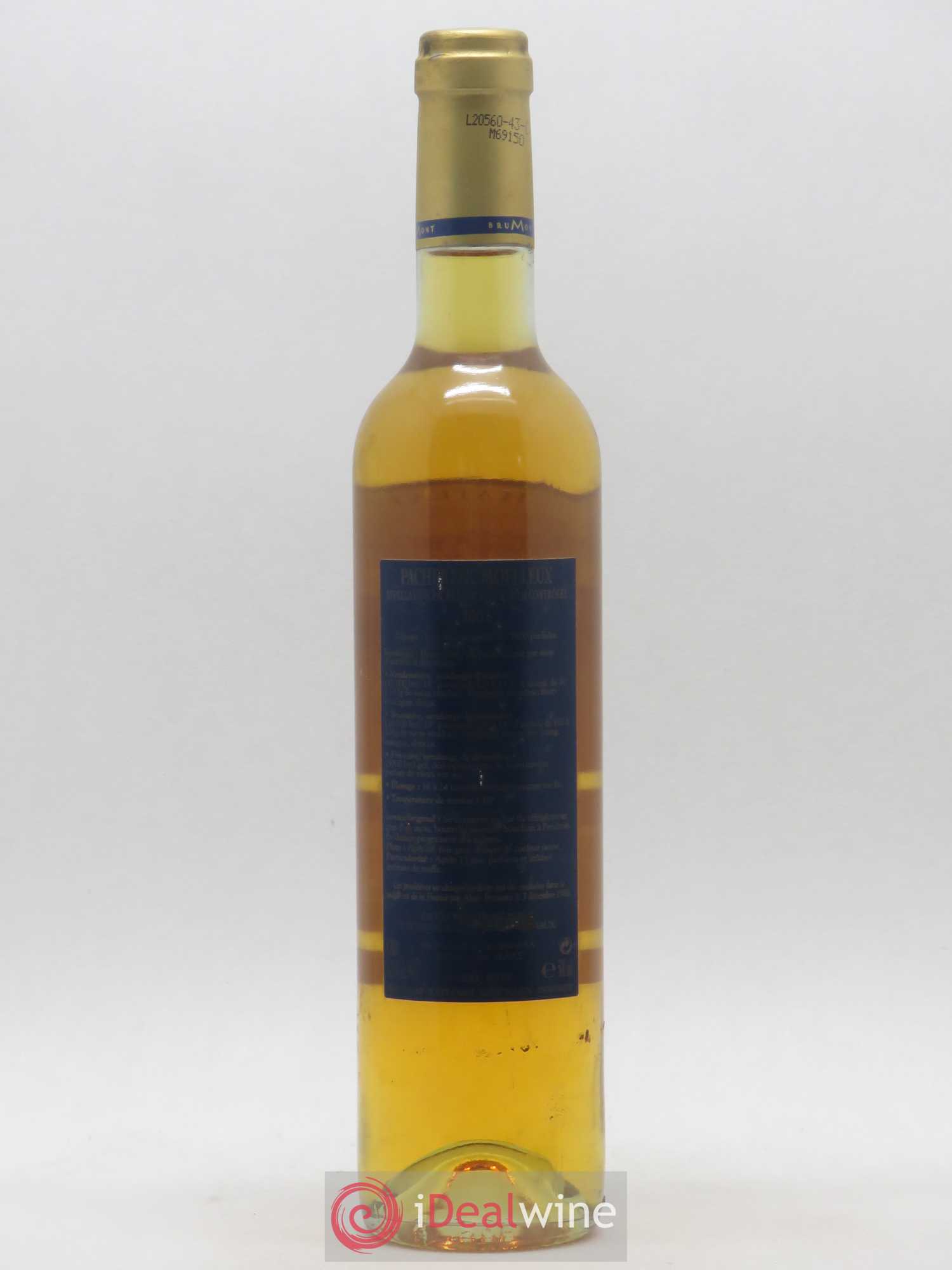Pacherenc du Vic-Bilh Château Bouscassé Vendemiaire Alain Brumont surmuries 50cl 2003 - Lotto di 1 bottiglia - 1