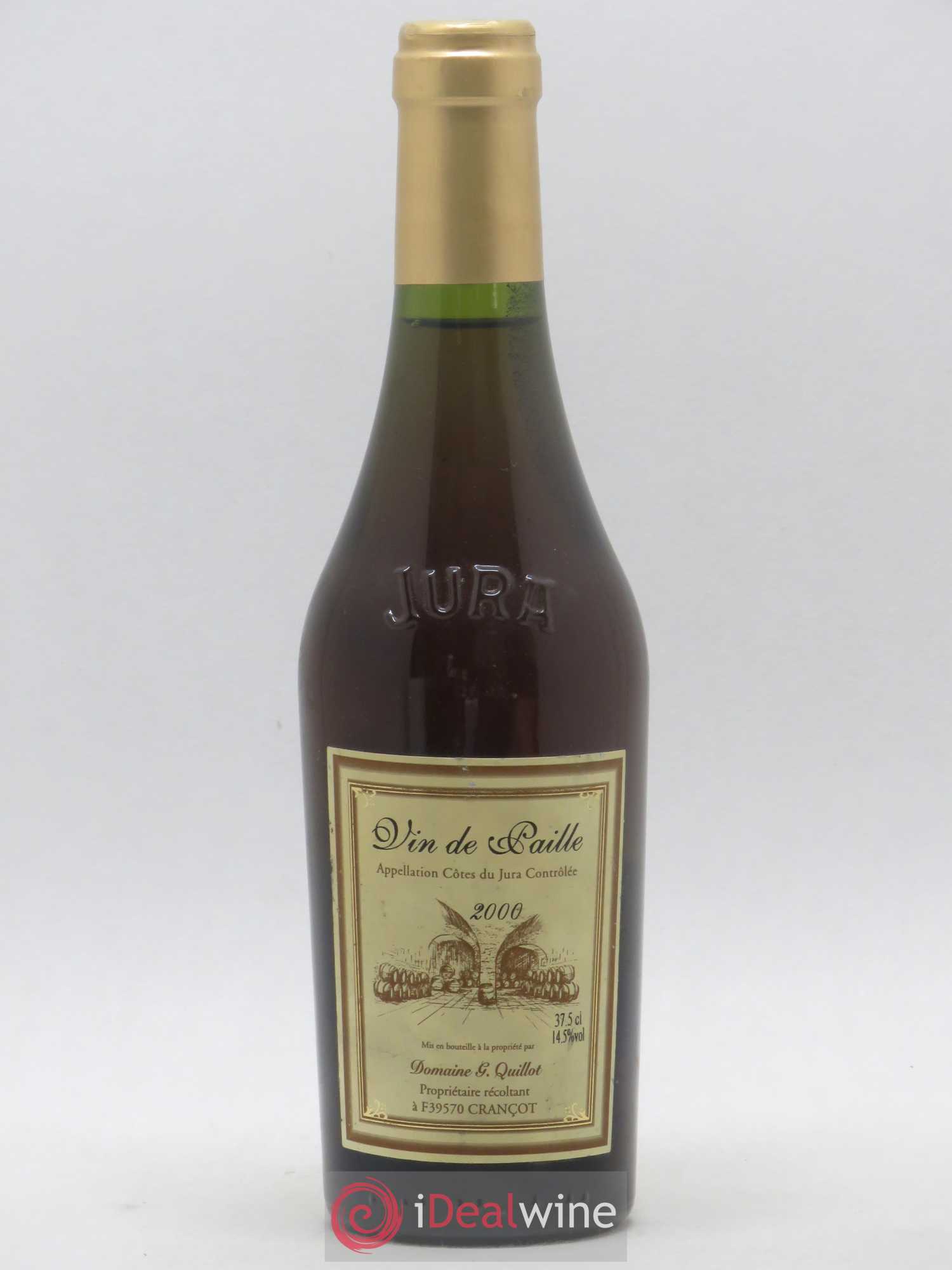 Côtes du Jura Vin de Paille Quillot (sans prix de réserve) 2000 - Lotto di 1 mezza bottiglia - 0