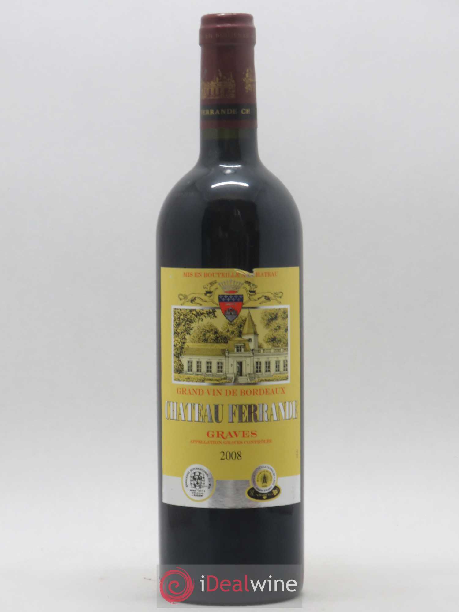Château Ferrande (sans prix de réserve) 2008 - Lot de 1 bouteille - 0