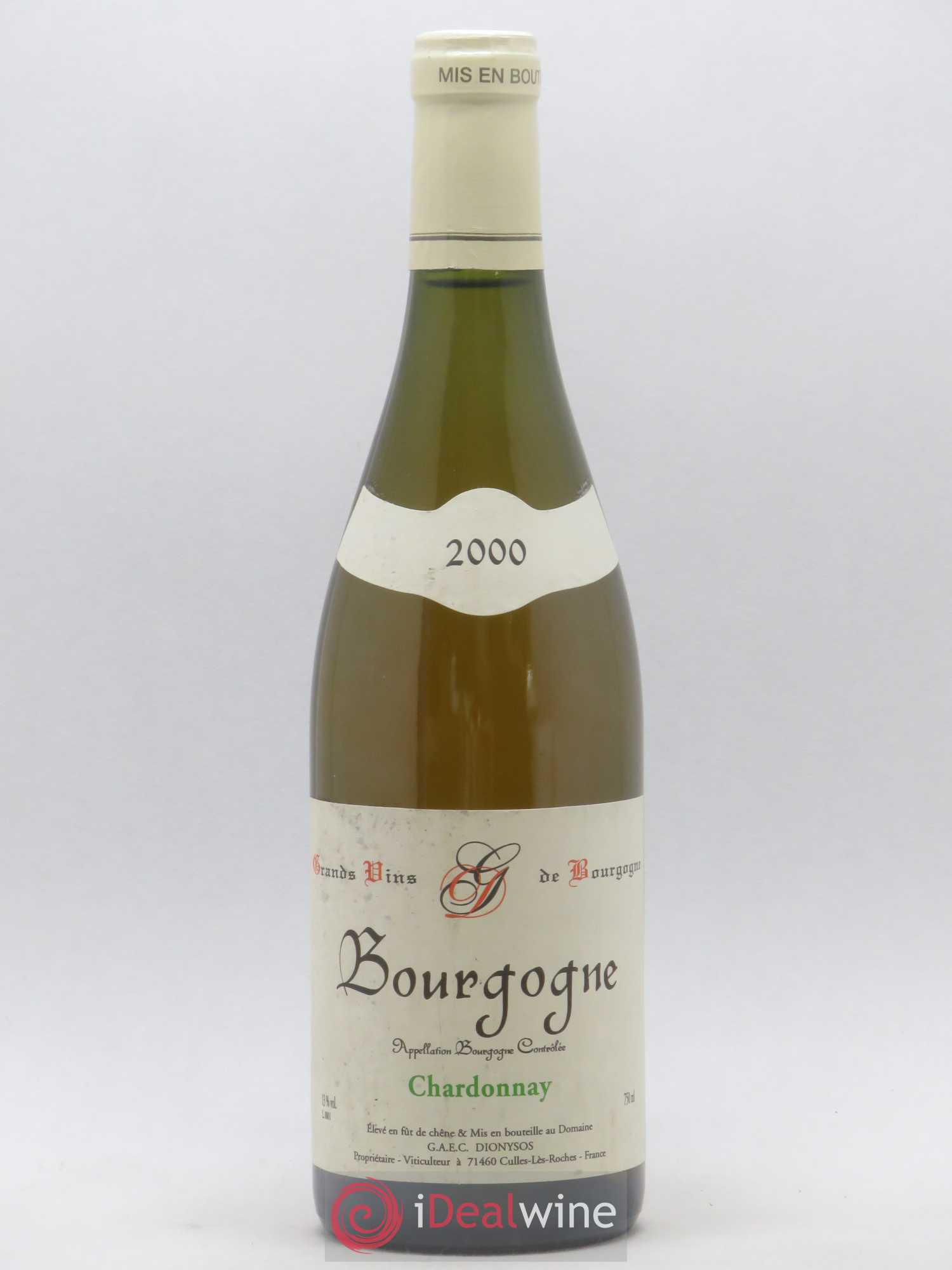 Bourgogne Chardonnay Dionysos (sans prix de réserve) 2000 - Posten von 1 Flasche - 0