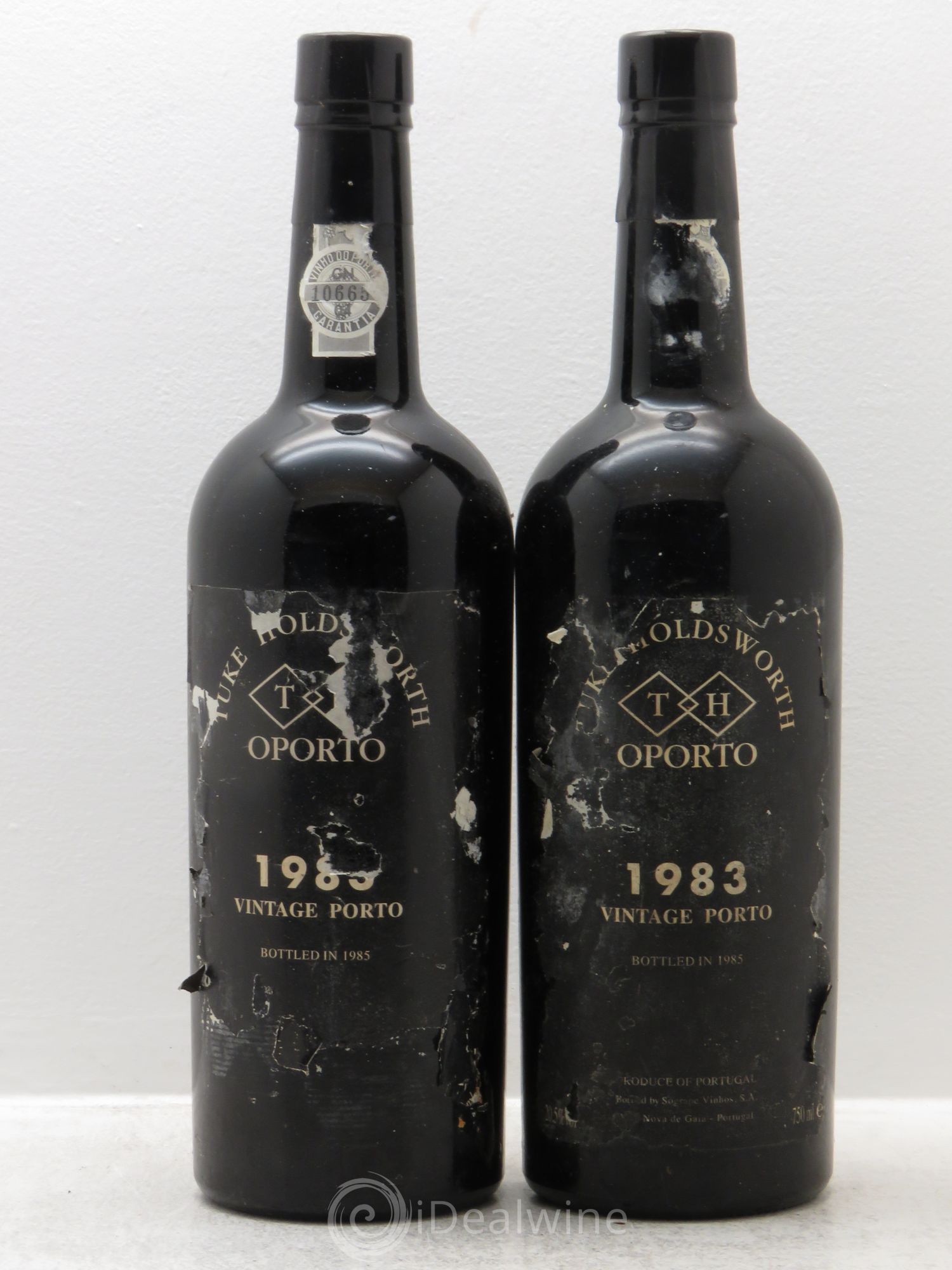 Porto Vintage Tuke Holdsworth bottled 1985 1983 - Posten von 2 Flaschen - 0