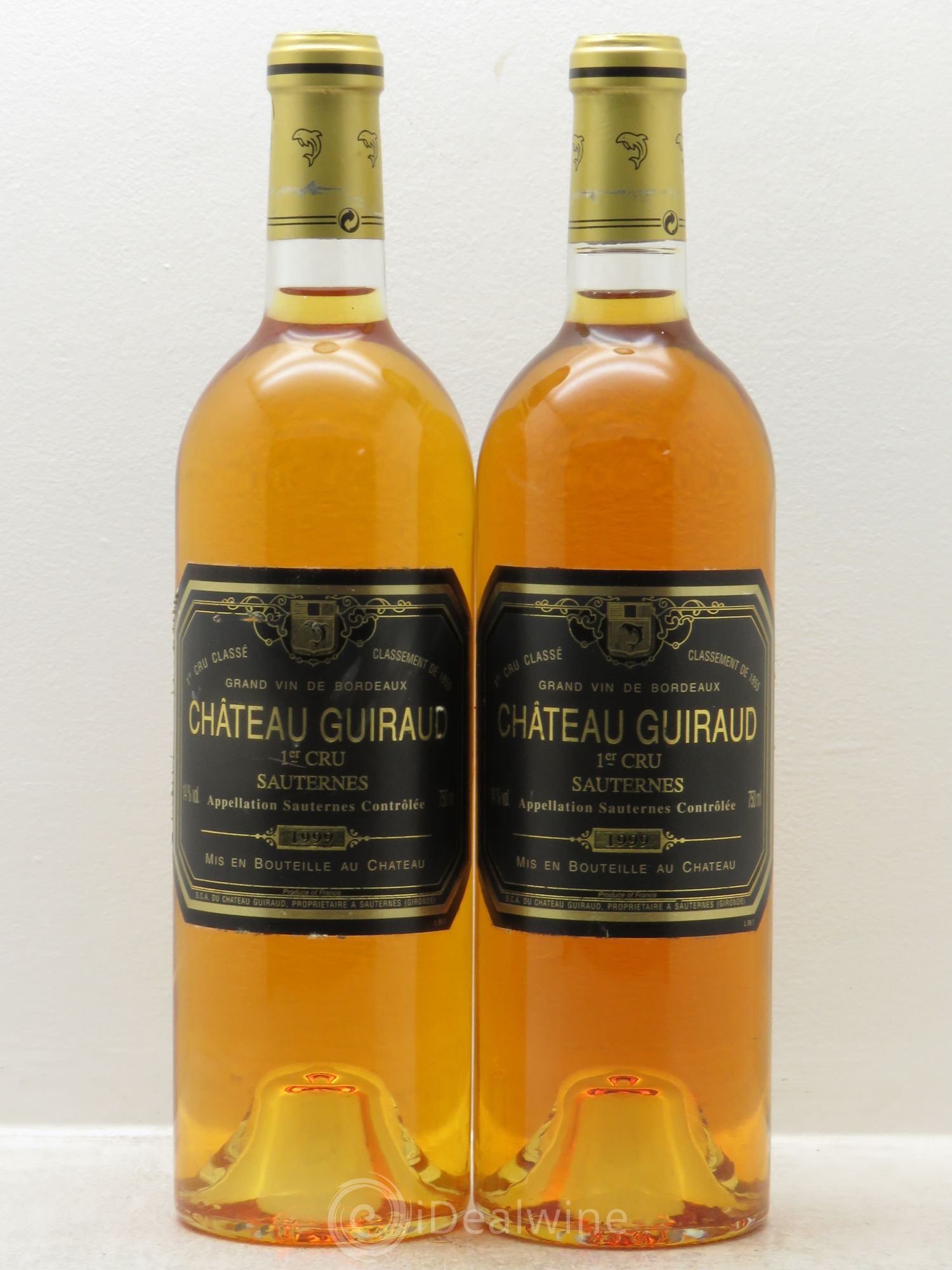 Château Guiraud 1er Grand Cru Classé 1999 - Lotto di 2 bottiglie - 0