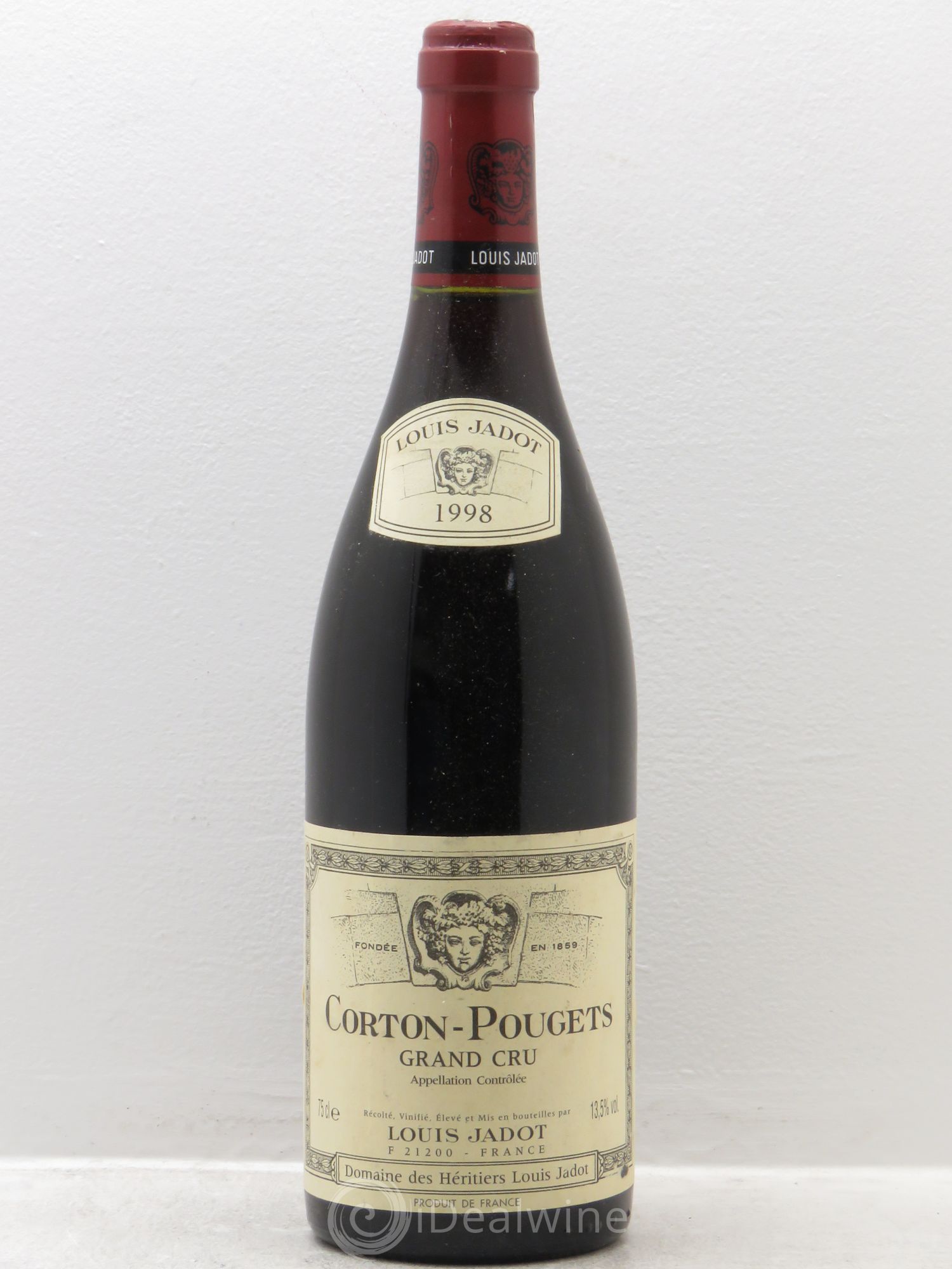 Corton Grand Cru Pougets Maison Louis Jadot 1998 - Lot de 1 bouteille - 0