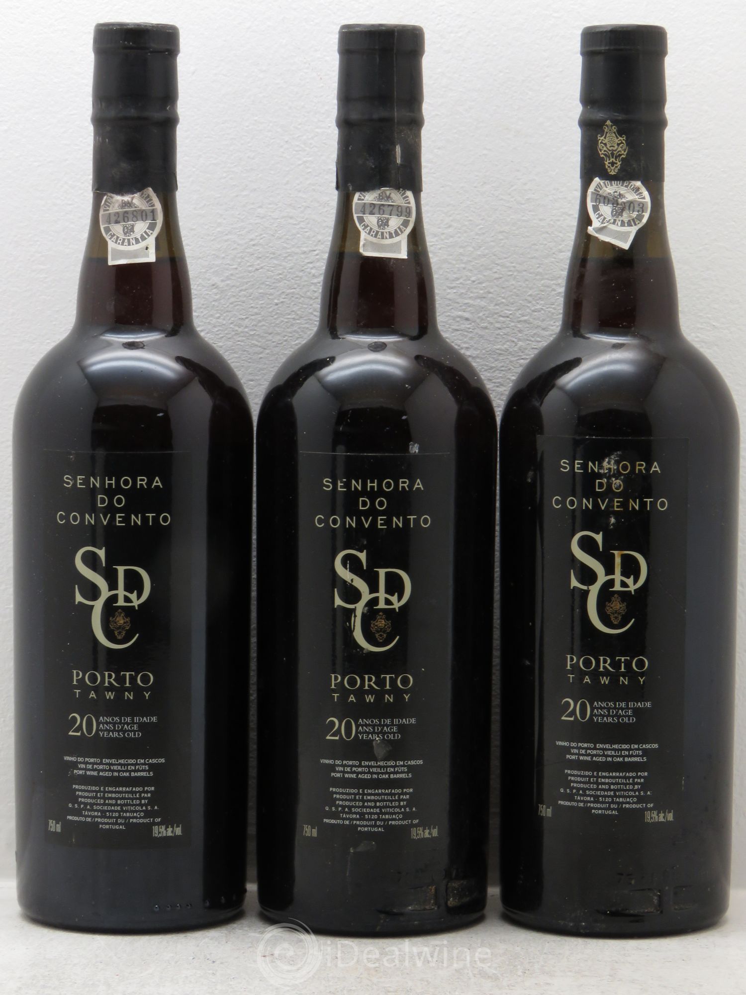 Porto Tawny 20ans Senhora da Convento - Posten von 3 Flaschen - 0
