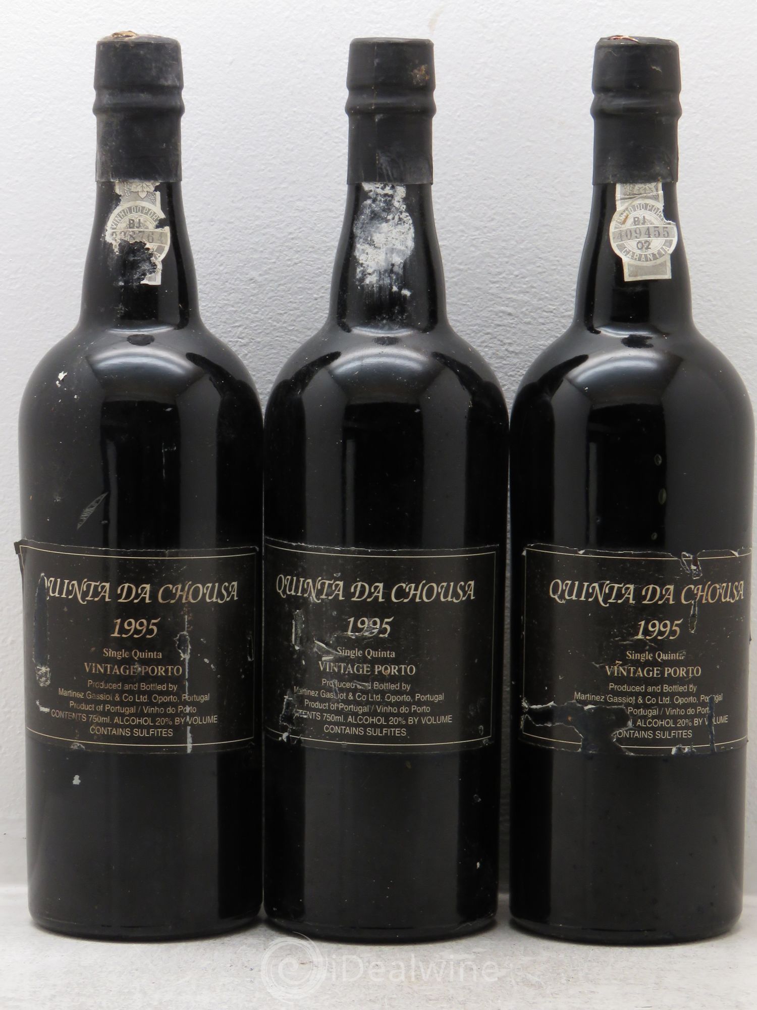 Porto Quinta da Chousa Vintage 1995 - Posten von 3 Flaschen - 0