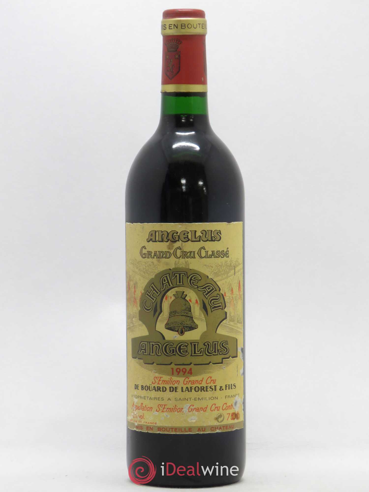 Château Angélus 1er Grand Cru Classé A 1994 - Lot de 1 bouteille - 0