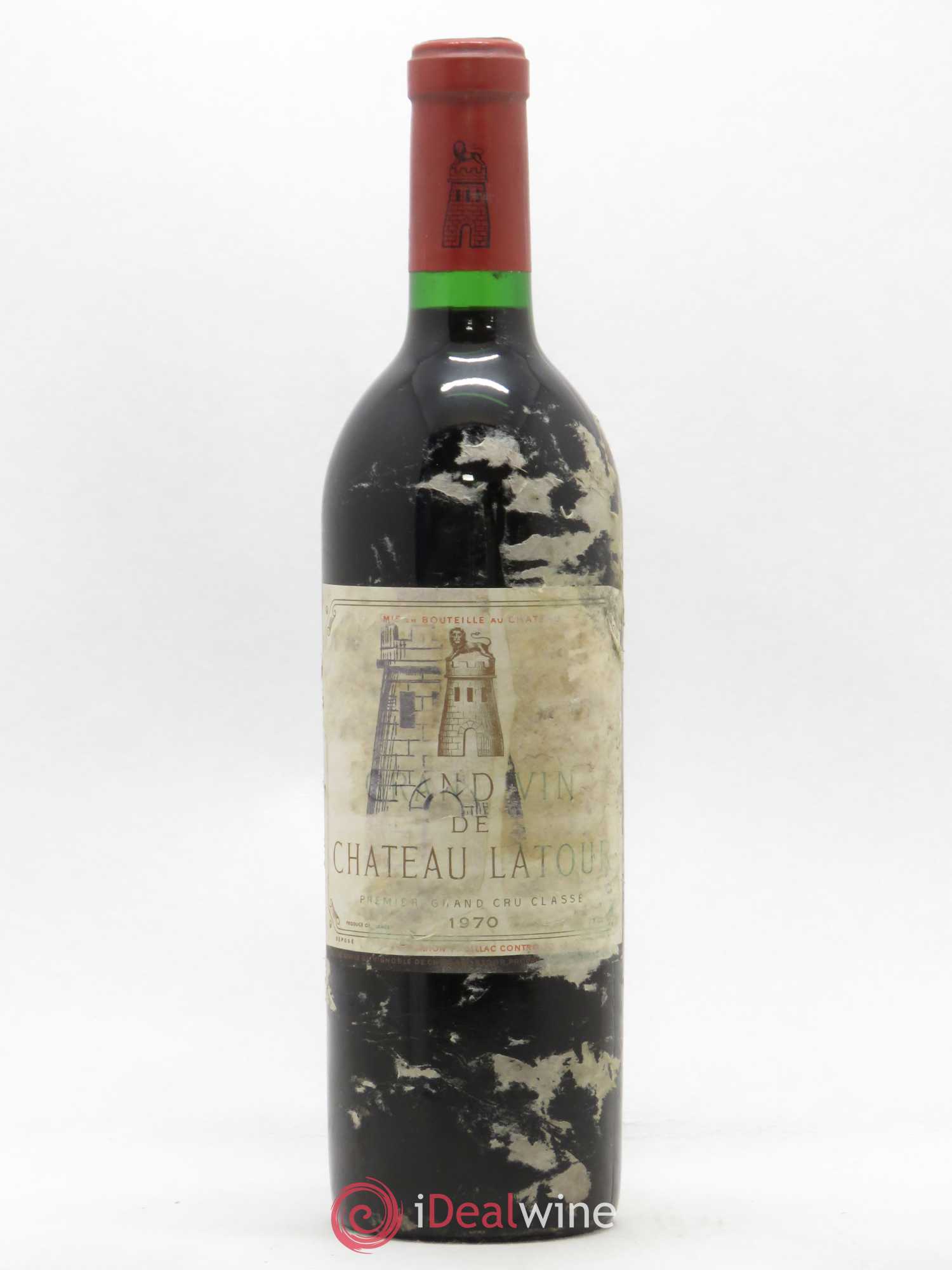 Château Latour 1er Grand Cru Classé 1970 - Lot de 1 bouteille - 0