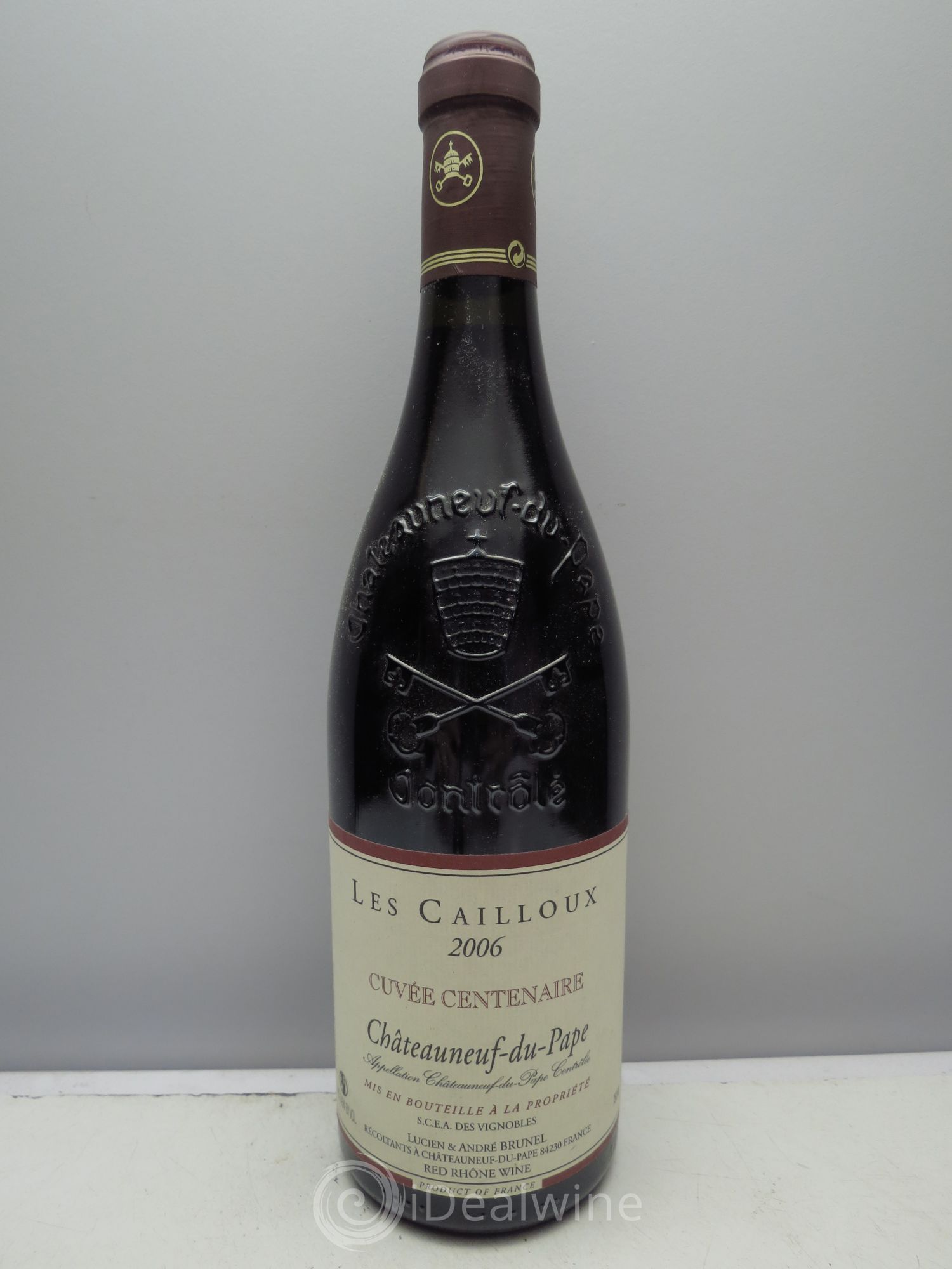 Châteauneuf-du-Pape Les Cailloux Cuvée Centenaire André Brunel 2006 - Lot de 1 bouteille - 0