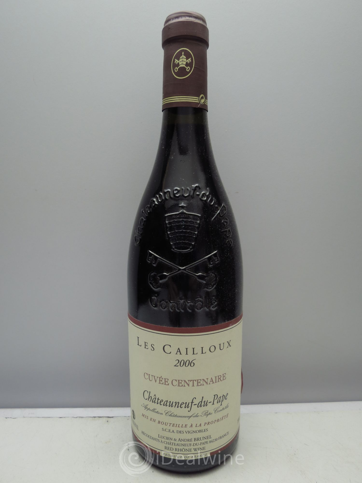 Châteauneuf-du-Pape Les Cailloux Cuvée Centenaire André Brunel 2006 - Lot de 1 bouteille - 0