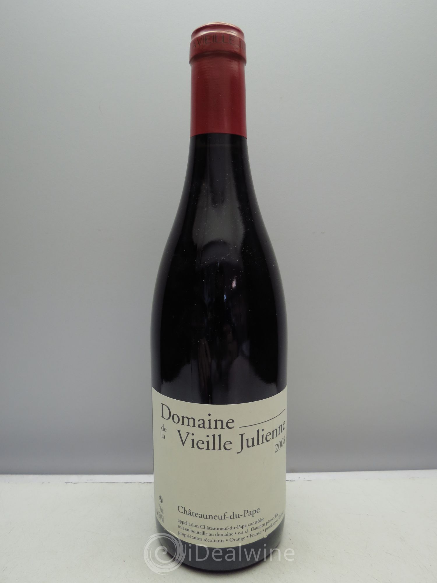 Châteauneuf-du-Pape Vieille Julienne (Domaine de la) Jean-Paul Daumen 2008 - Lot de 1 bouteille - 0