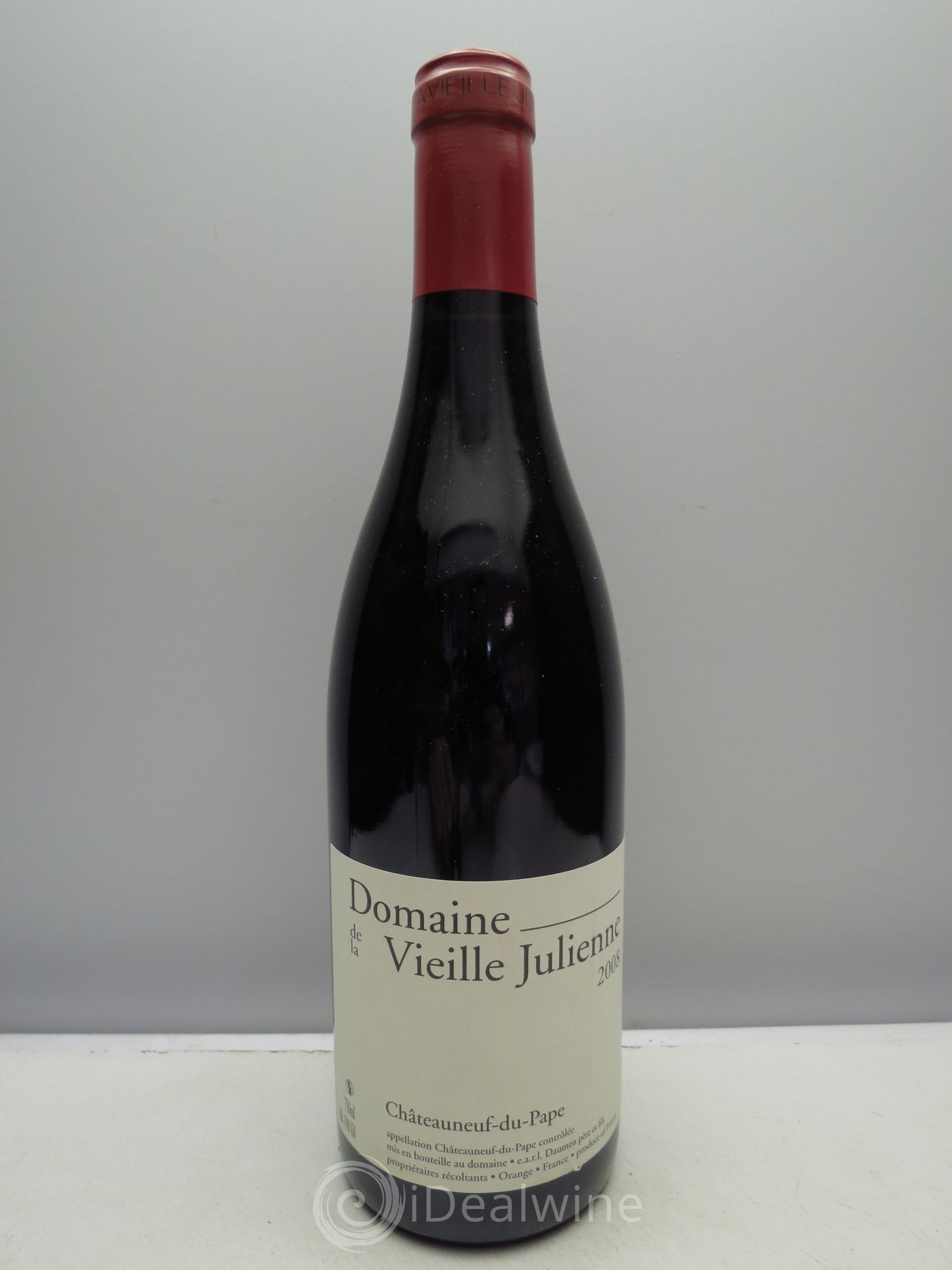 Châteauneuf-du-Pape Vieille Julienne (Domaine de la) Jean-Paul Daumen 2008 - Lot de 1 bouteille - 0