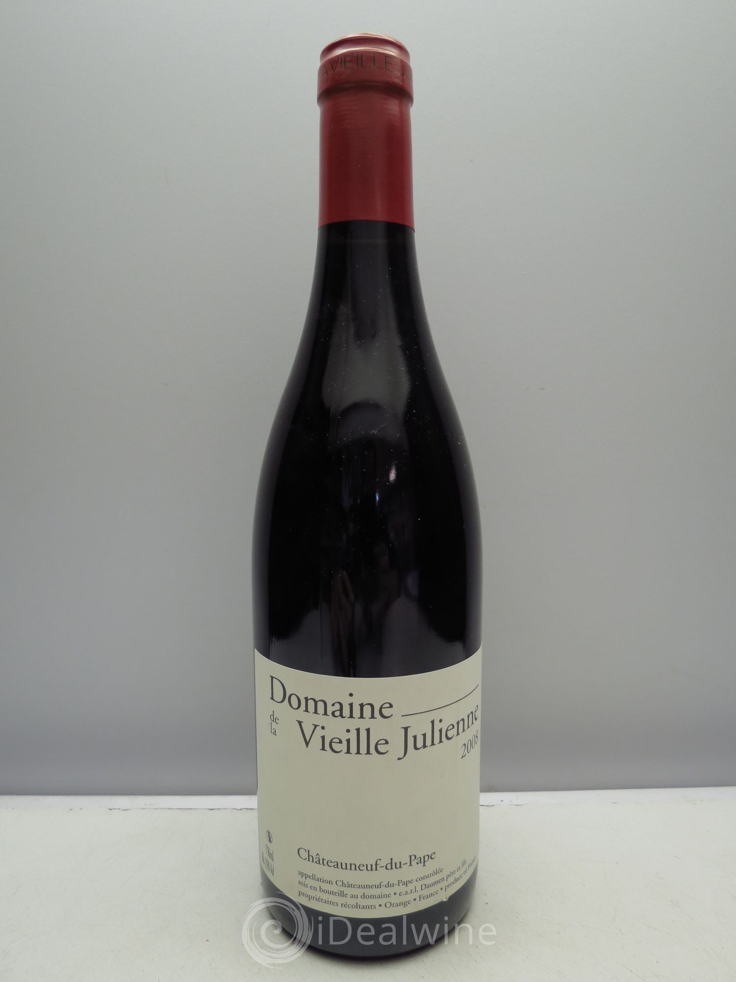 Châteauneuf-du-Pape Vieille Julienne (Domaine de la) Jean-Paul Daumen 2008 - Lot de 1 bouteille - 0