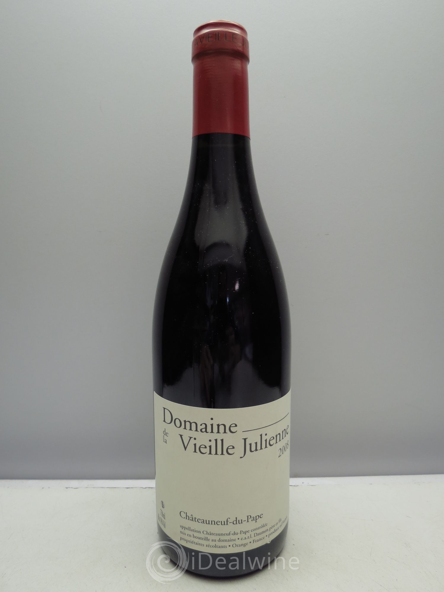 Châteauneuf-du-Pape Vieille Julienne (Domaine de la) Jean-Paul Daumen 2008 - Lot de 1 bouteille - 0