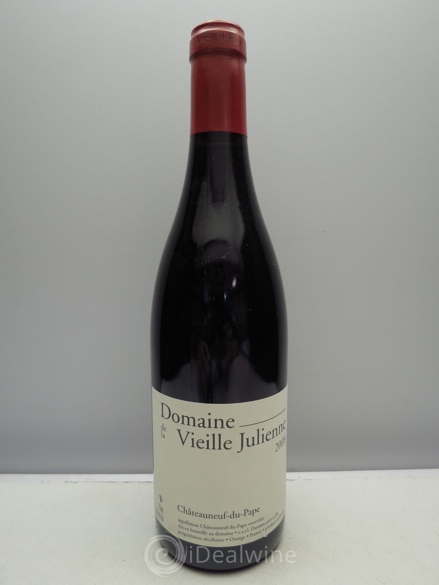 Châteauneuf-du-Pape Vieille Julienne (Domaine de la) Jean-Paul Daumen 2008 - Lot de 1 bouteille - 0