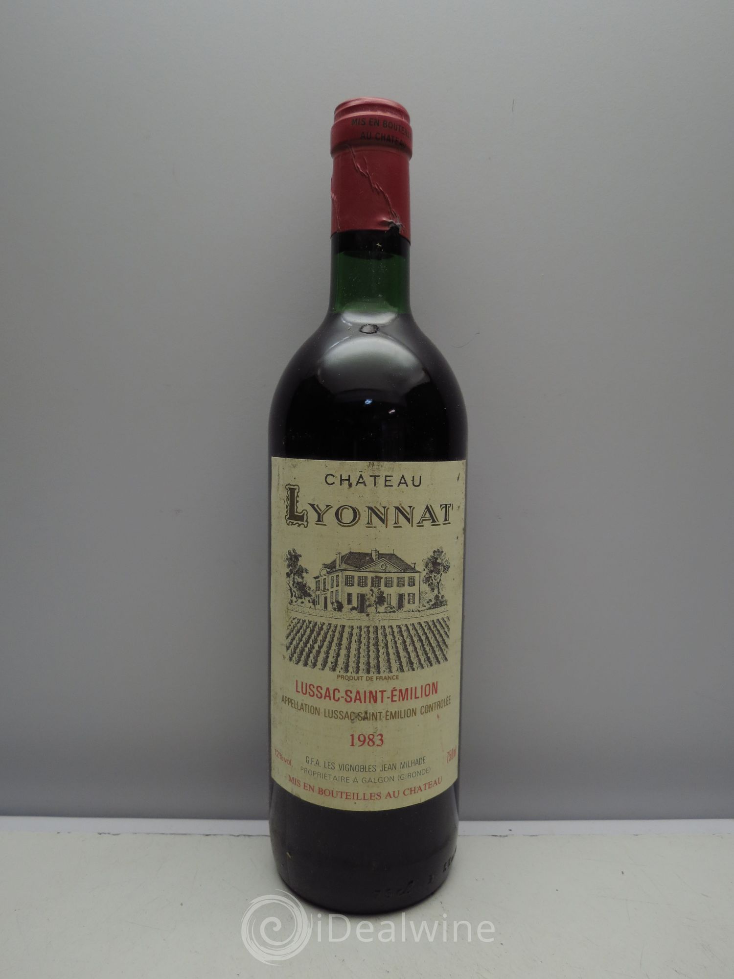 Château Lyonnat 1983 - Lot de 6 bouteilles - 0