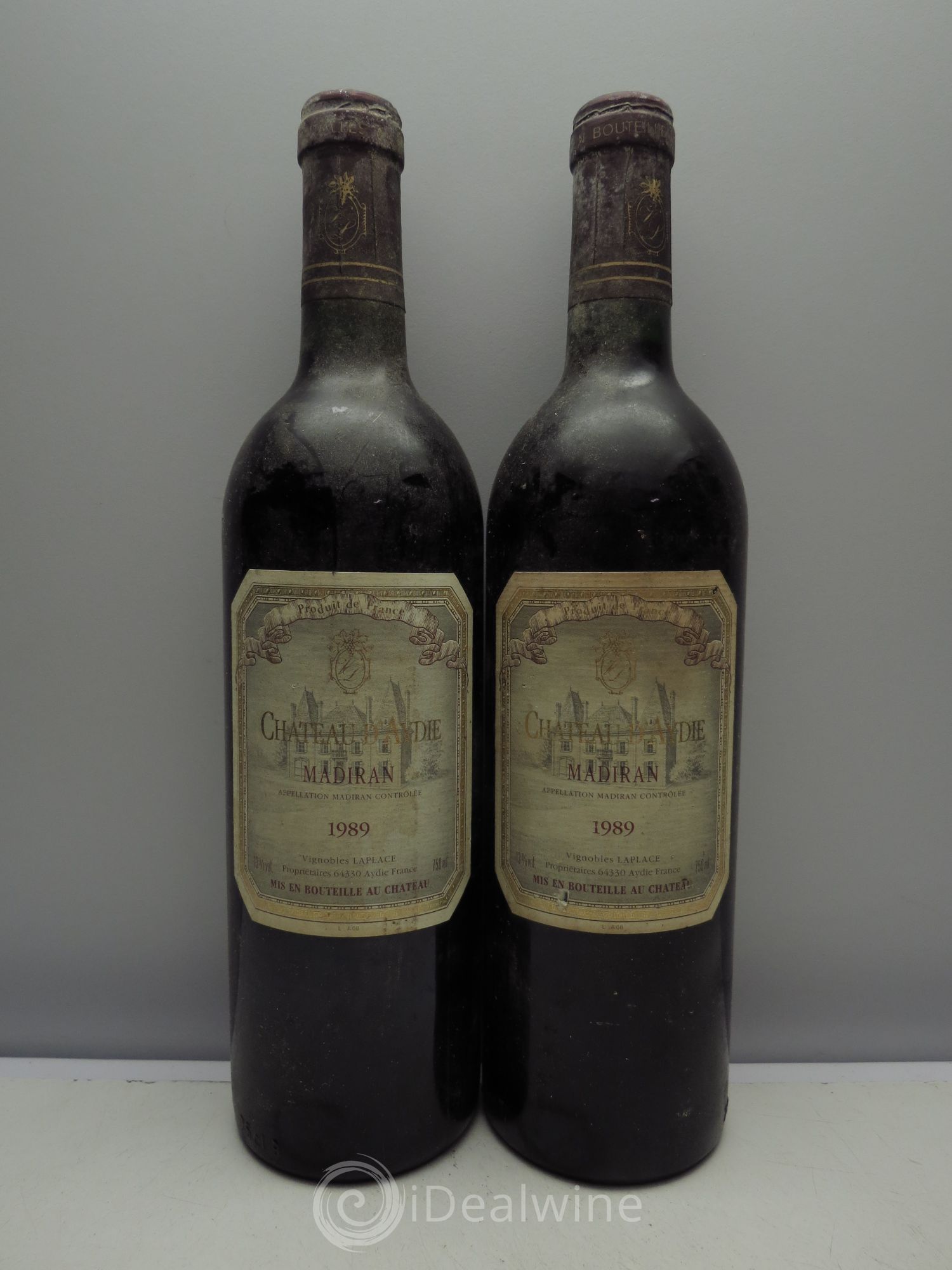 Madiran 1989 - Lot de 2 bouteilles - 0