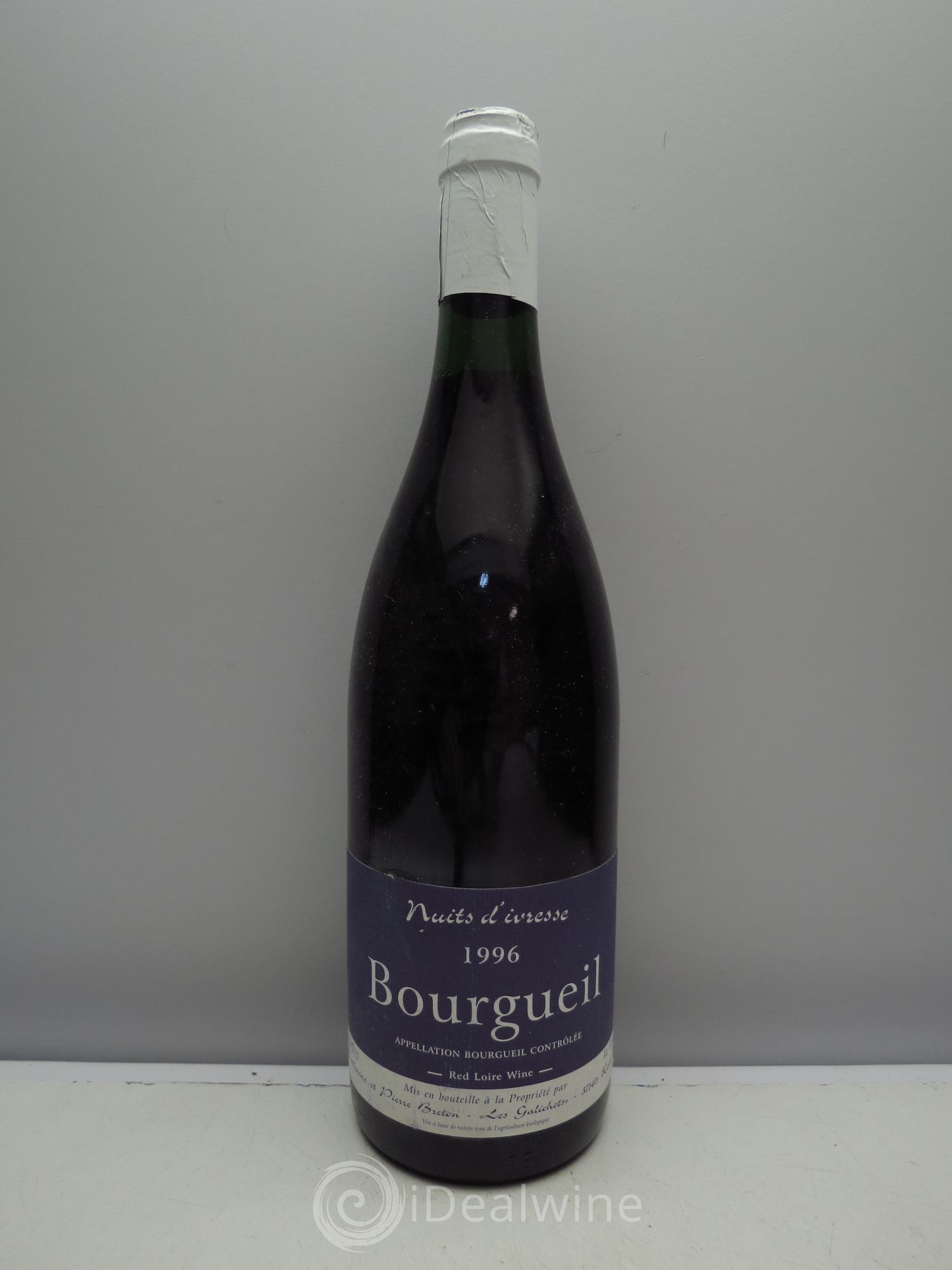Bourgueil Nuits d'Ivresse - Pierre Breton 1996 - Posten von 6 Flaschen - 0