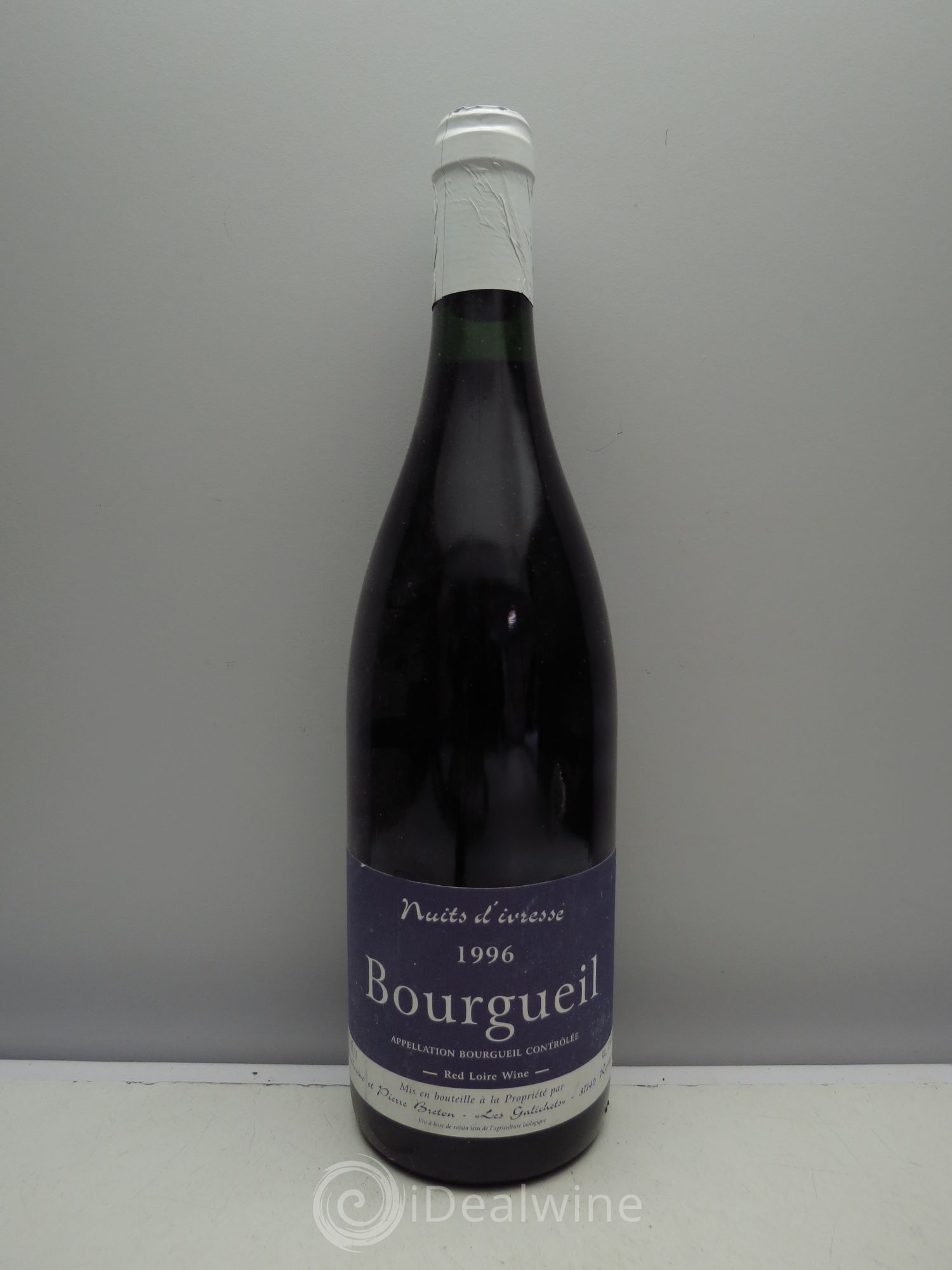 Bourgueil Nuits d'Ivresse - Pierre Breton 1996 - Posten von 1 Flasche - 0