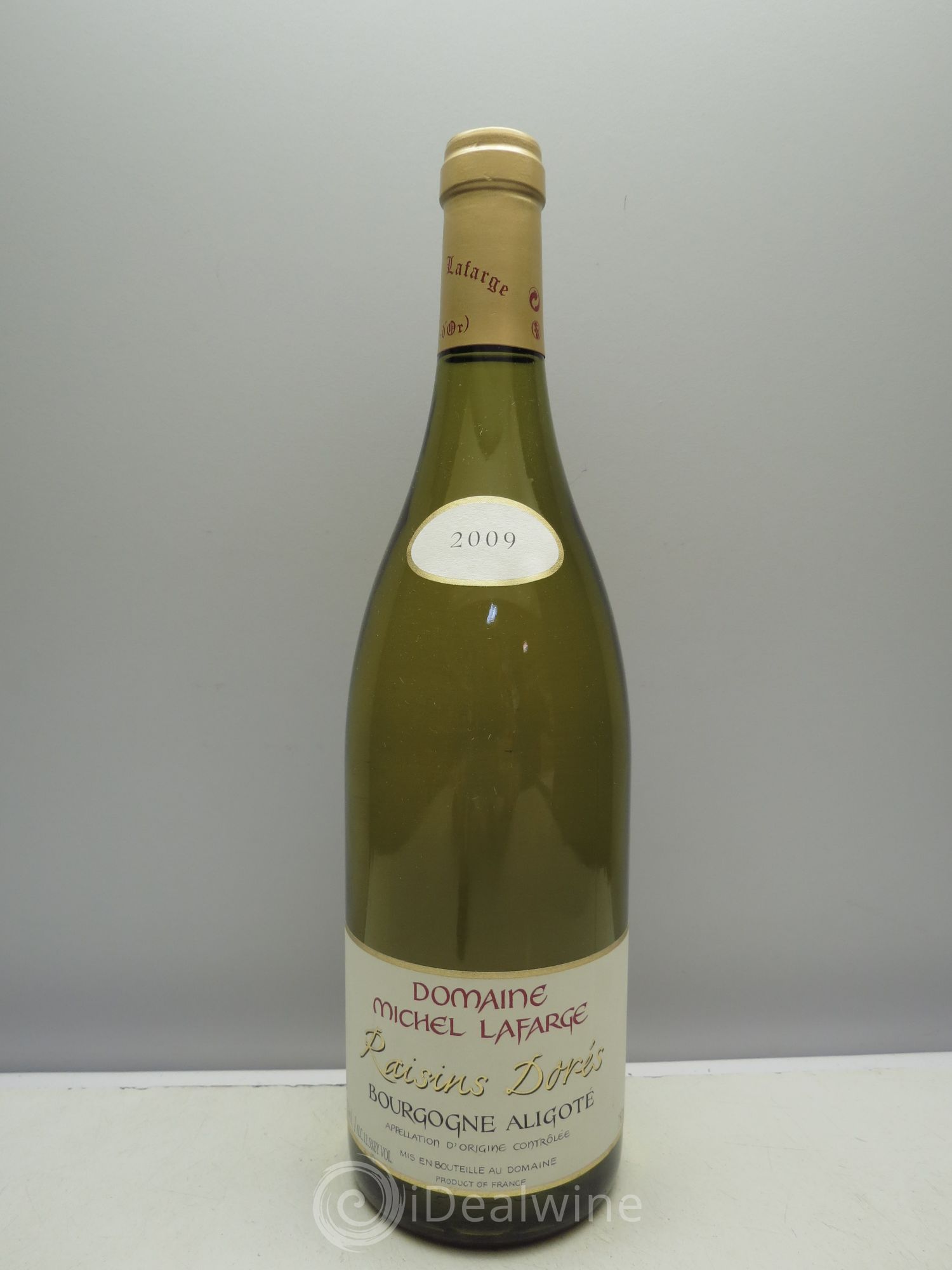 Bourgogne Aligoté Raisins Dorés Domaine Michel Lafarge 2009 - Posten von 1 Flasche - 0