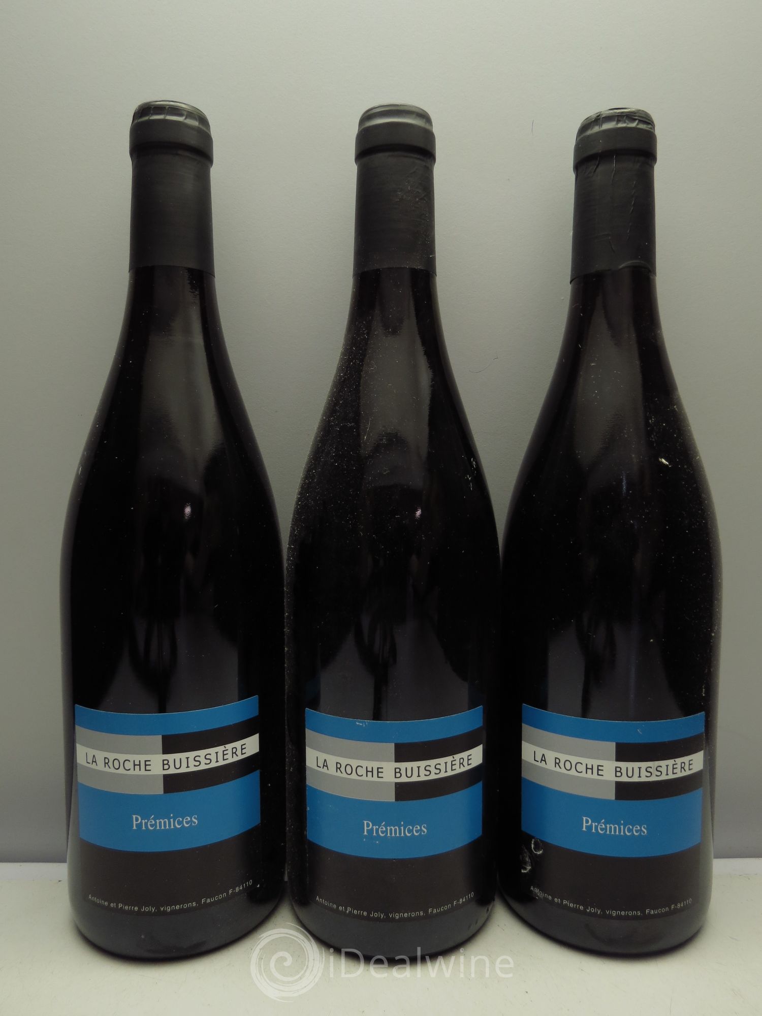 Côtes-du-Rhône Roche Buissière Prémices 2009 - Lot de 3 bouteilles - 0