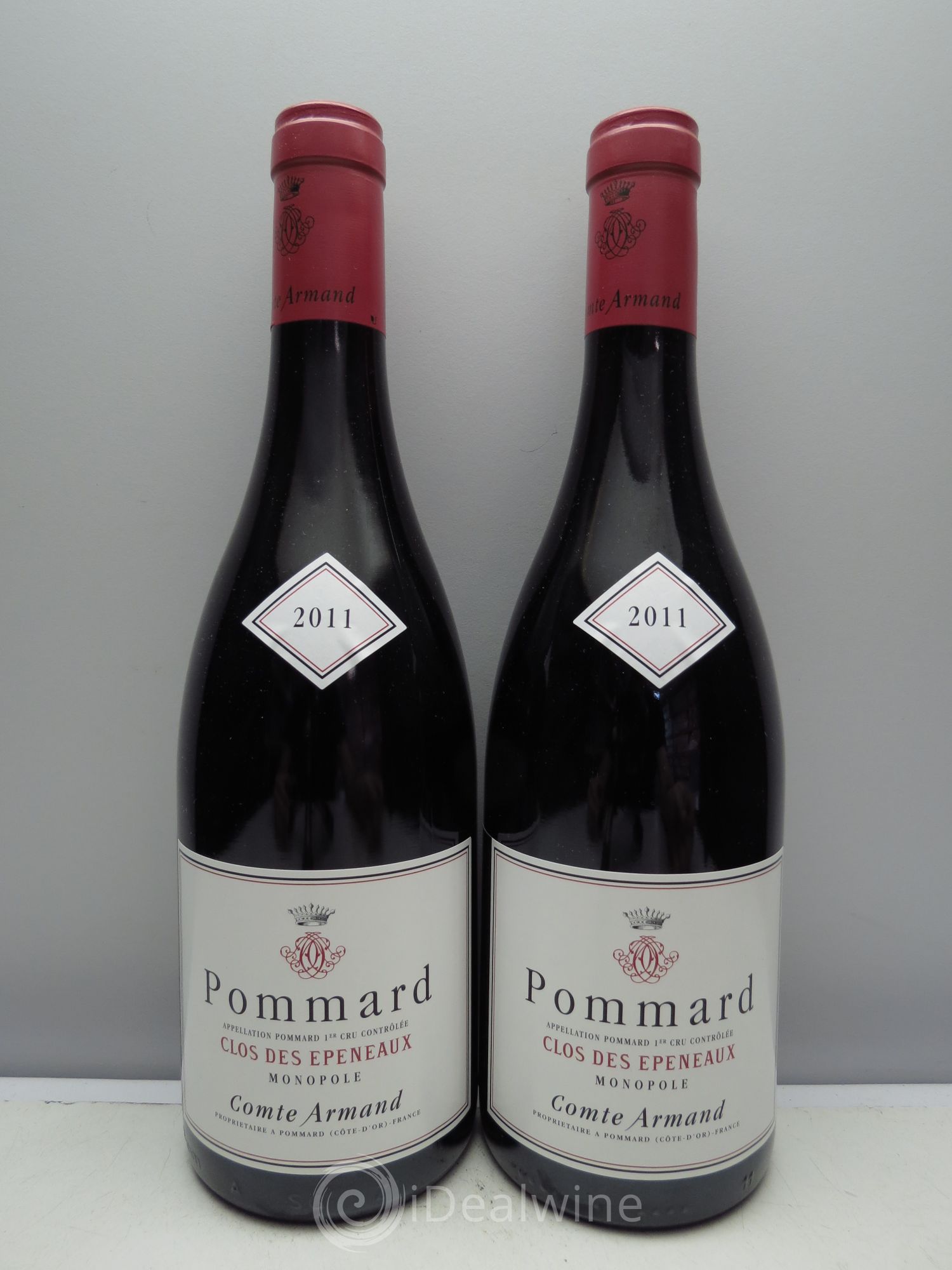 Pommard 1er Cru Clos des Epeneaux Comte Armand 2011 - Lot de 2 bouteilles - 0