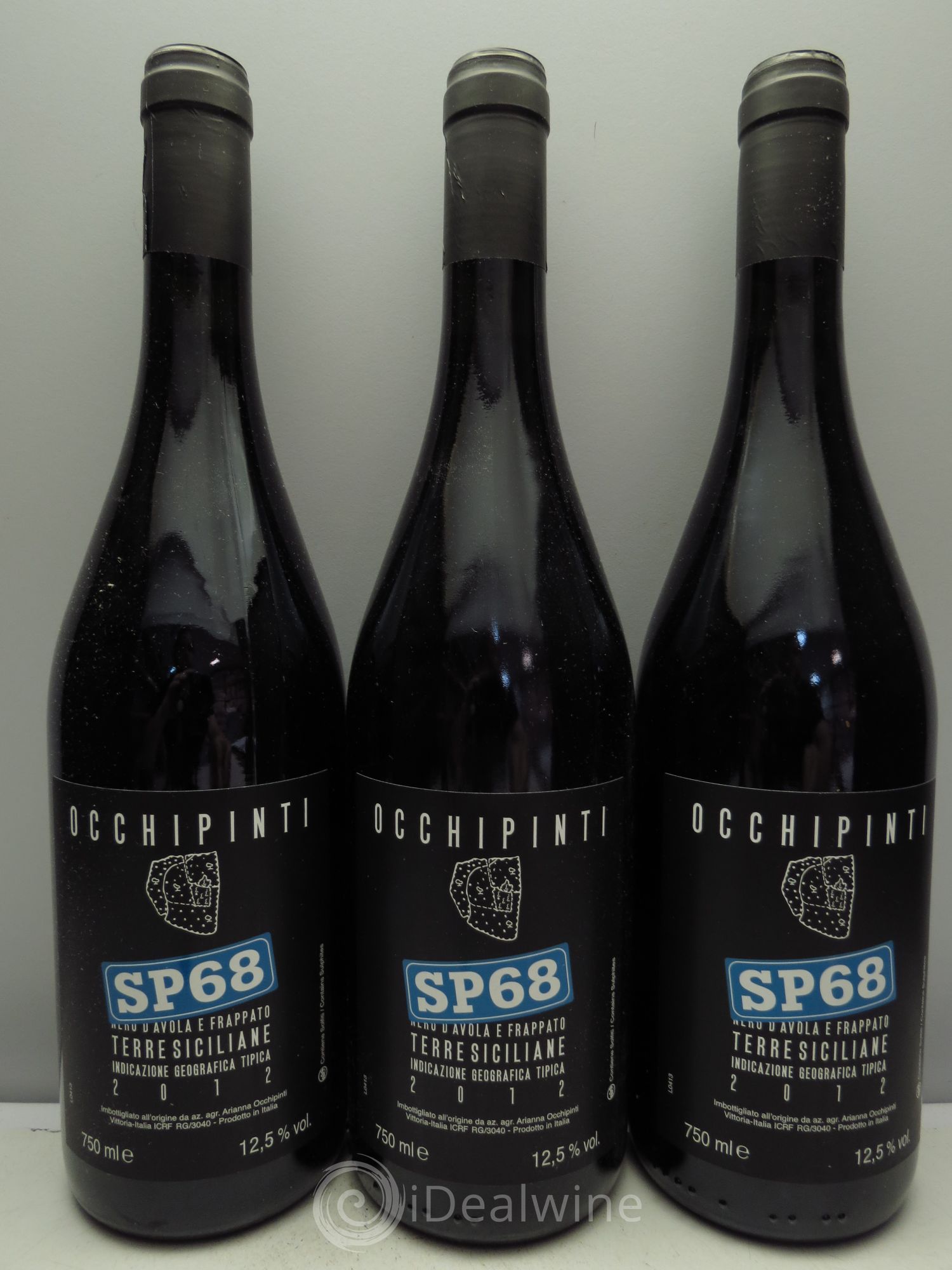 IGT Sicile Occhipinti IGP Sicilia SP68 2012 - Posten von 3 Flaschen - 0