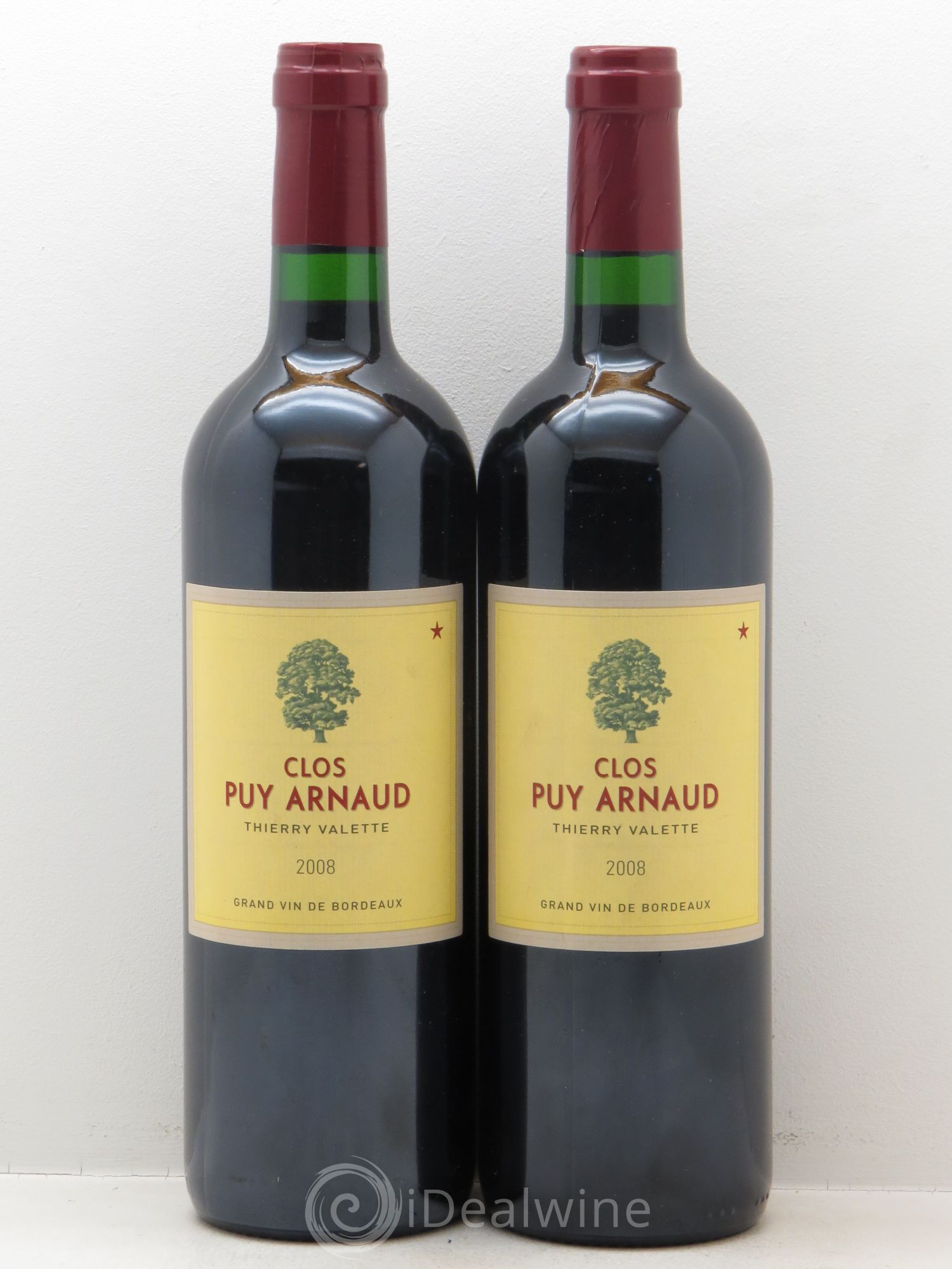 Clos Puy Arnaud 2008 - Lot de 2 bouteilles - 0
