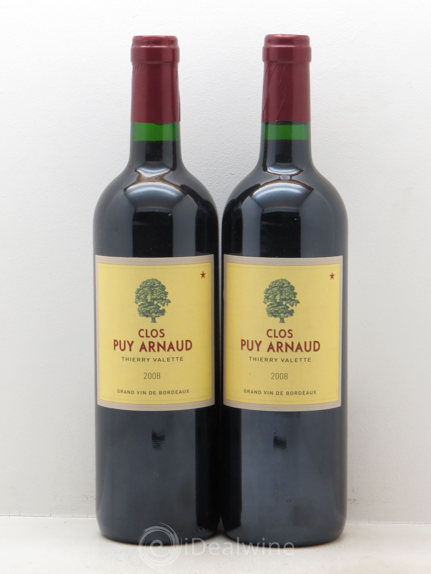 Clos Puy Arnaud 2008 - Lot de 2 bouteilles - 0