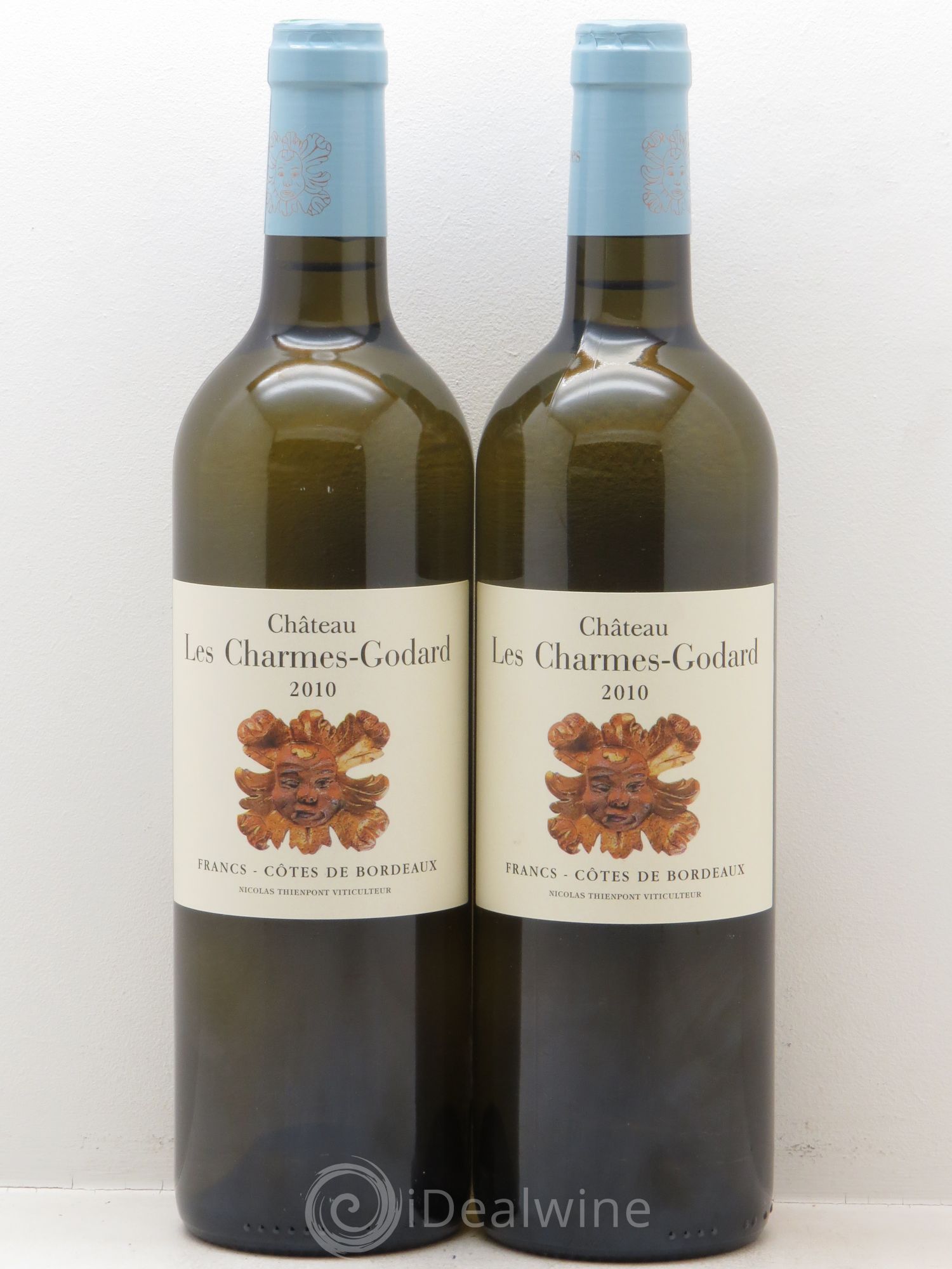 Bordeaux Château Charmes Godard 2010 - Posten von 2 Flaschen - 0