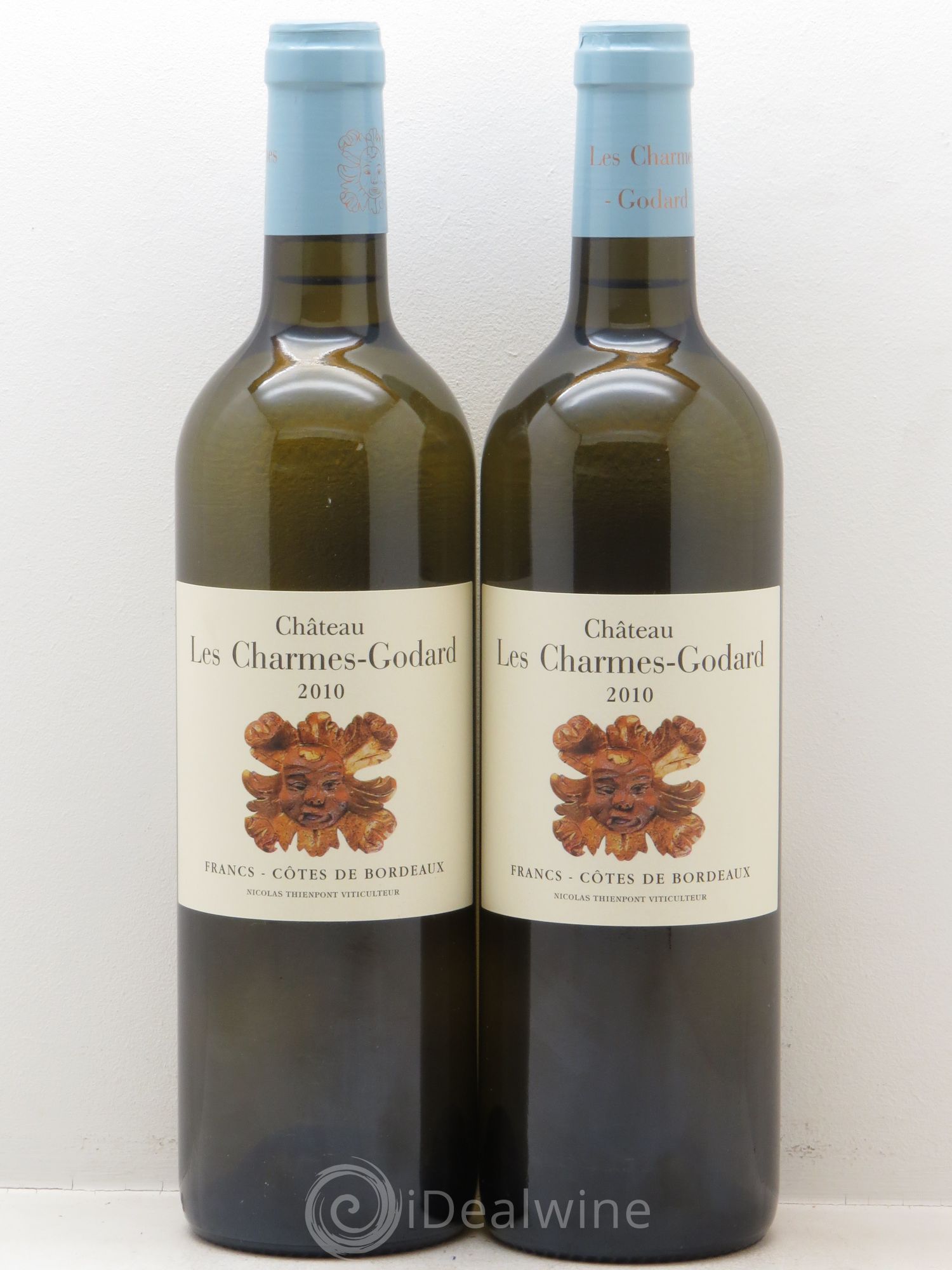 Bordeaux Château Charmes Godard 2010 - Posten von 2 Flaschen - 0