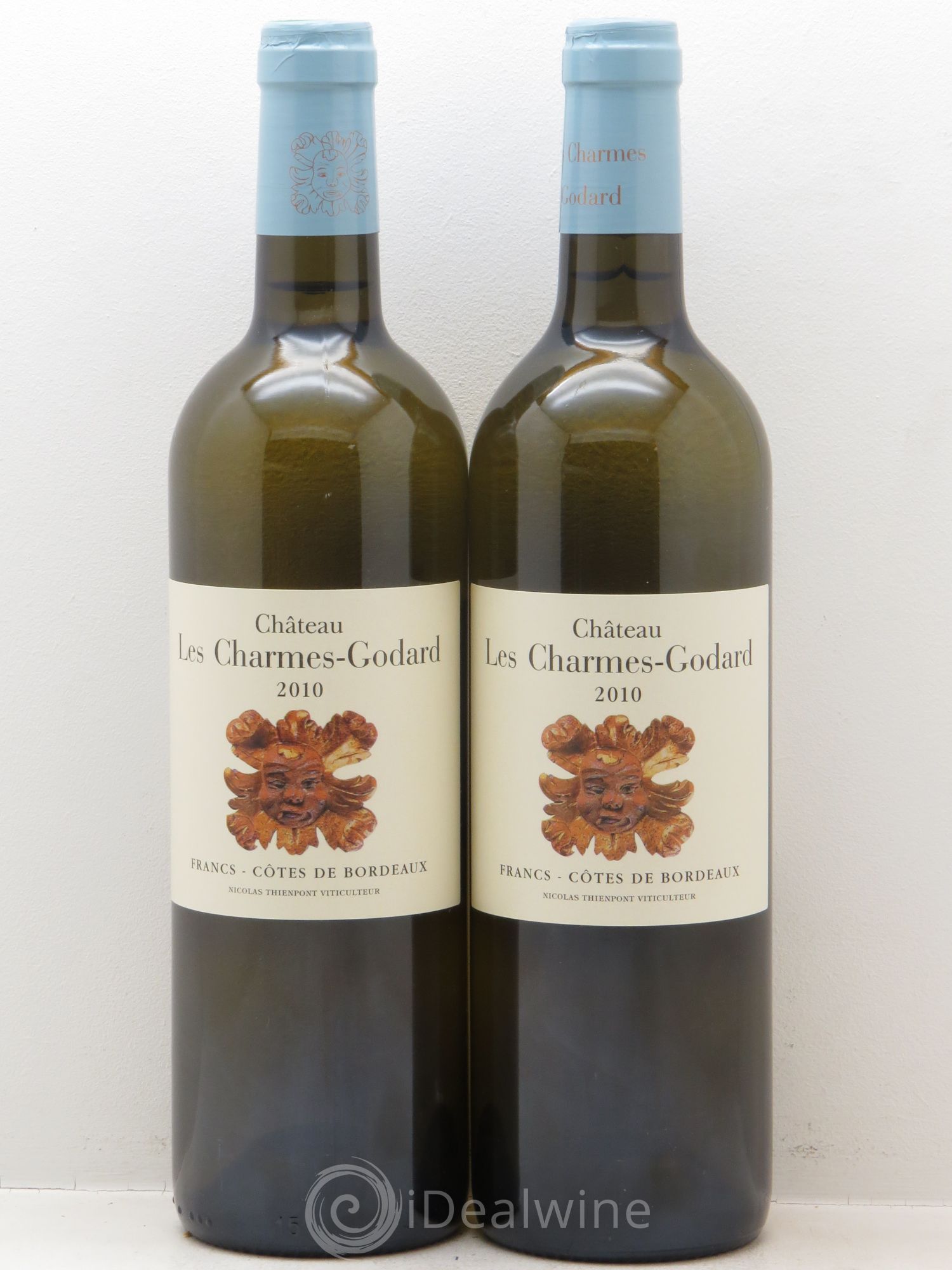 Bordeaux Château Charmes Godard 2010 - Posten von 2 Flaschen - 0