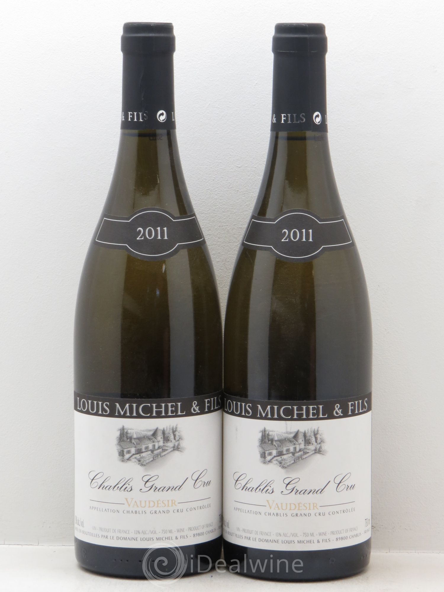 Chablis Grand Cru Vaudésir Louis Michel et Fils 2011 - Lot de 2 bouteilles - 0