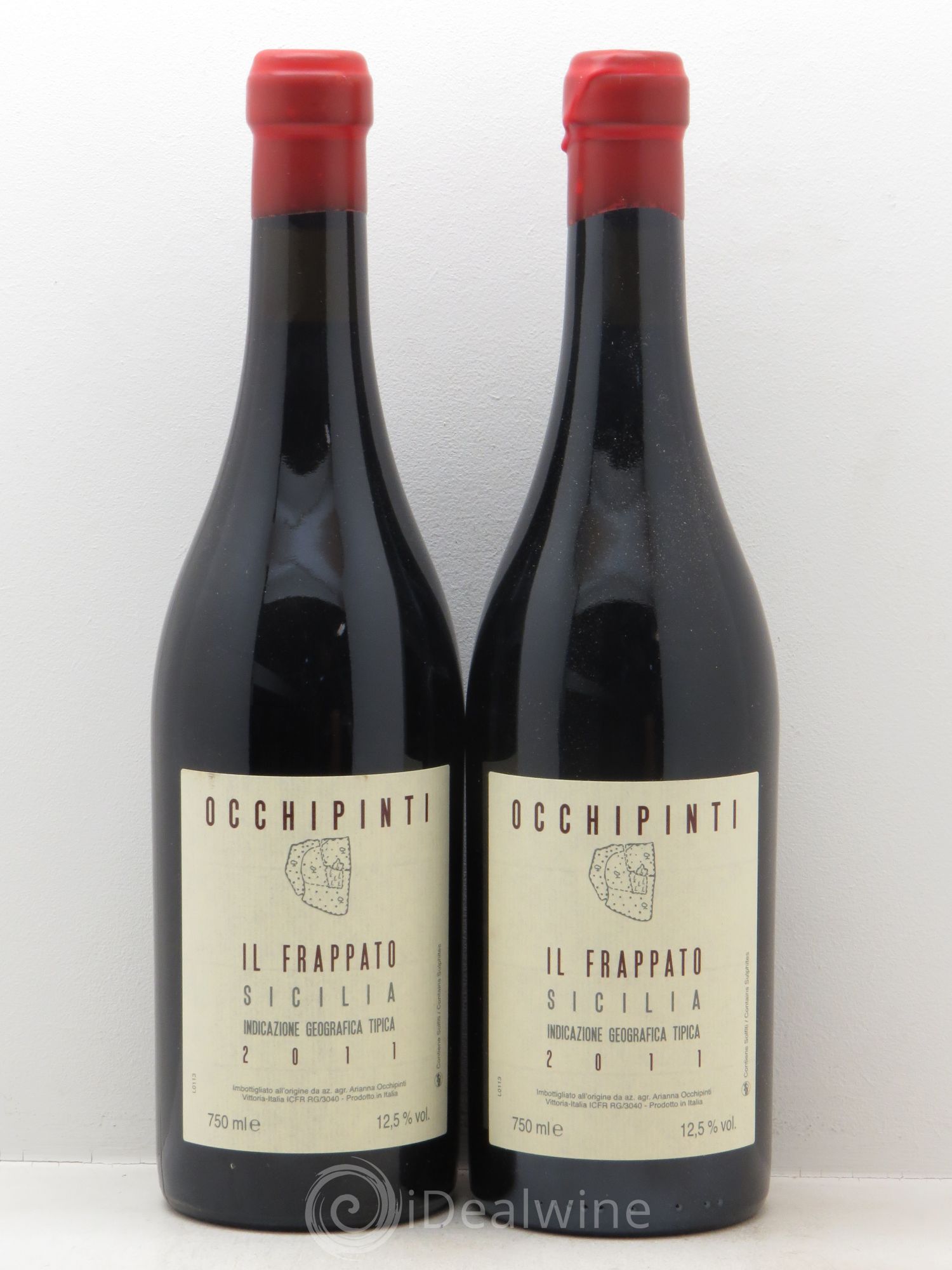IGT Sicile Occhipinti IGP Sicilia Il Frapatto 2011 - Posten von 2 Flaschen - 0