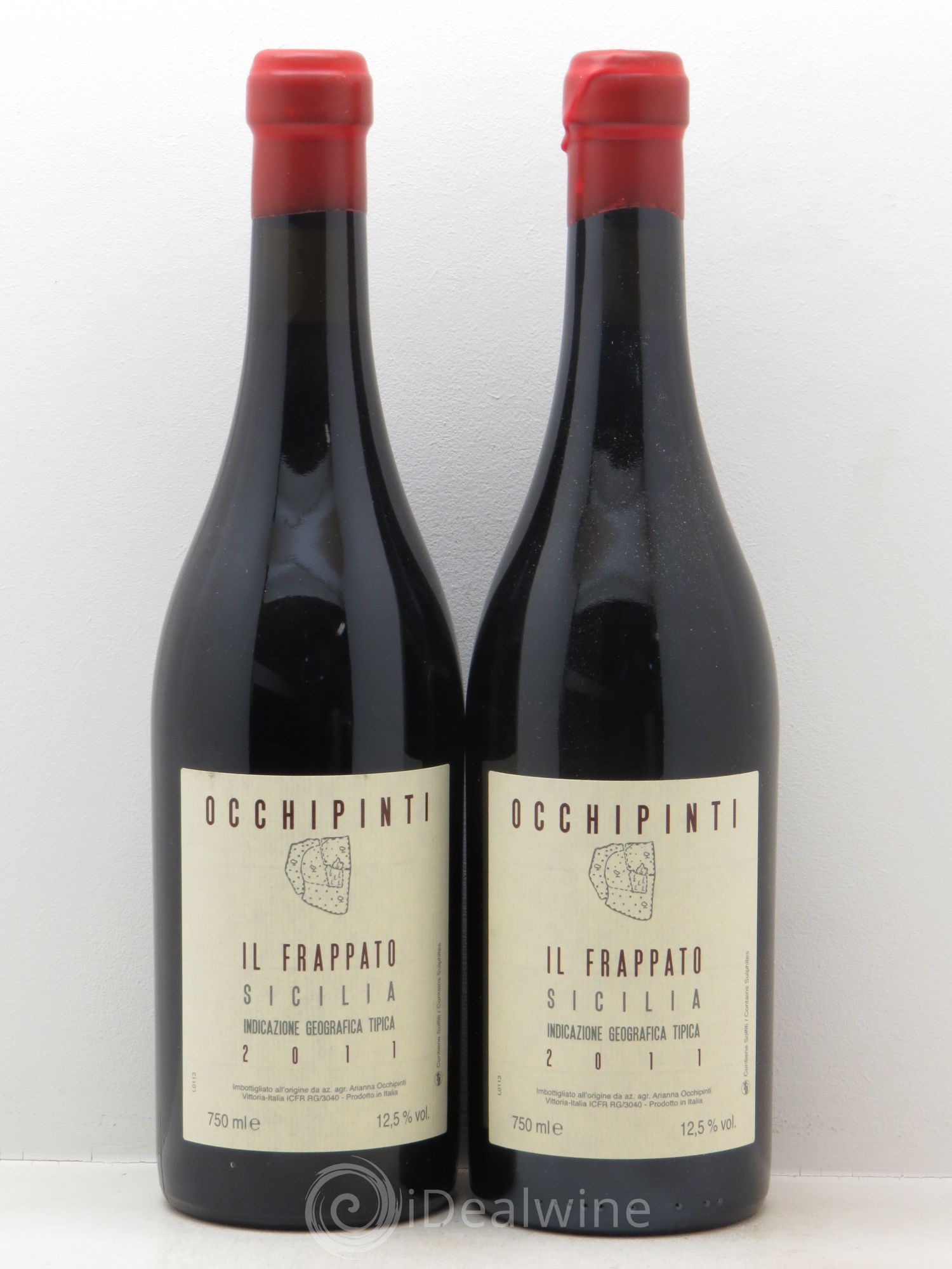 IGT Sicile Occhipinti IGP Sicilia Il Frapatto 2011 - Posten von 2 Flaschen - 0
