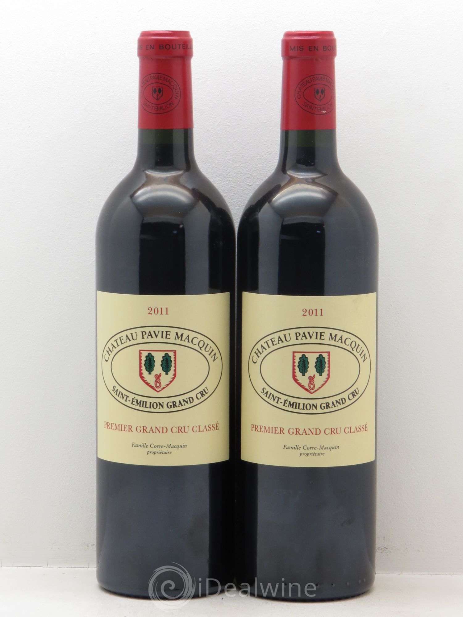 Château Pavie Macquin 1er Grand Cru Classé B 2011 - Lot de 2 bouteilles - 0