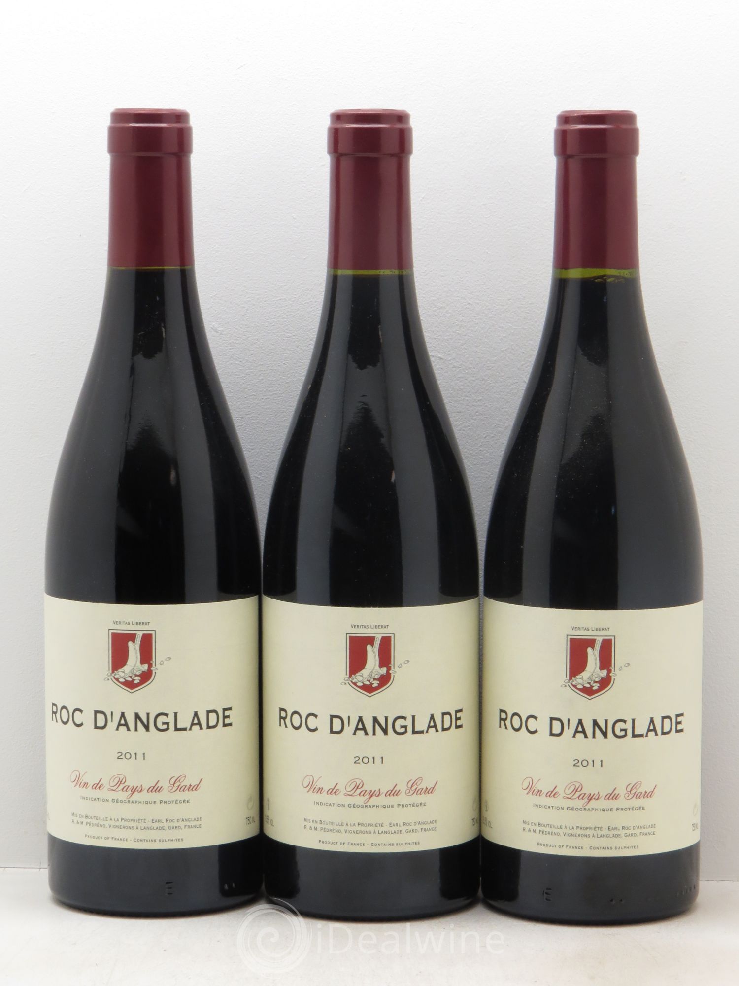 Gard Roc d'Anglade Rémy Pédréno 2011 - Lotto di 3 bottiglie - 0