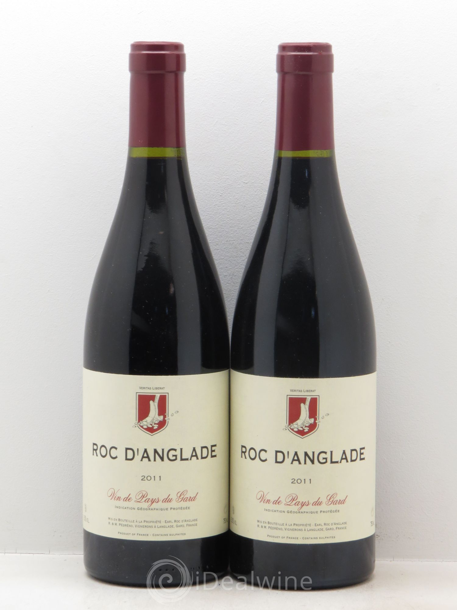 Gard Roc d'Anglade Rémy Pédréno 2011 - Lotto di 2 bottiglie - 0
