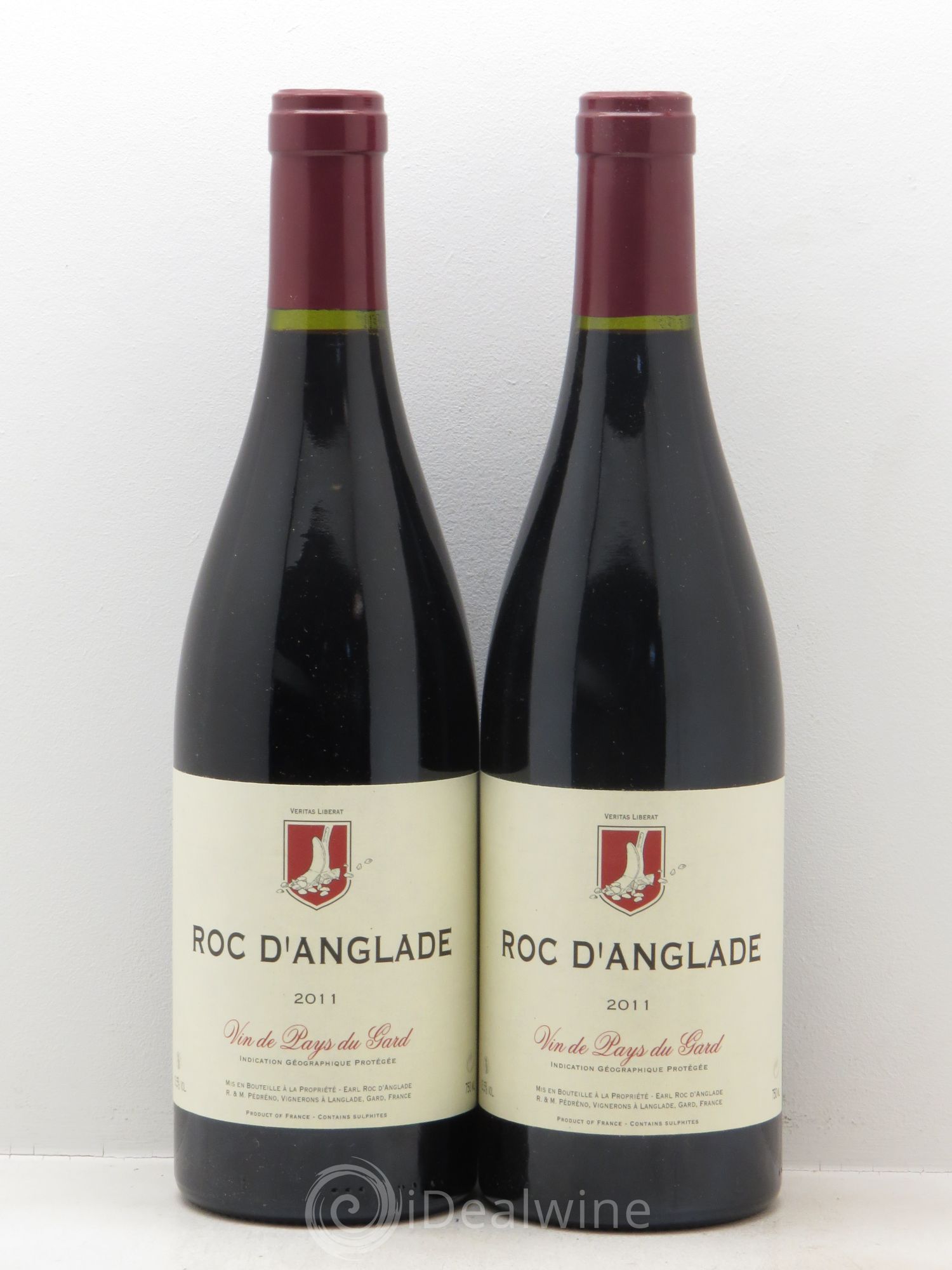 Gard Roc d'Anglade Rémy Pédréno 2011 - Lot of 2 bottles - 0