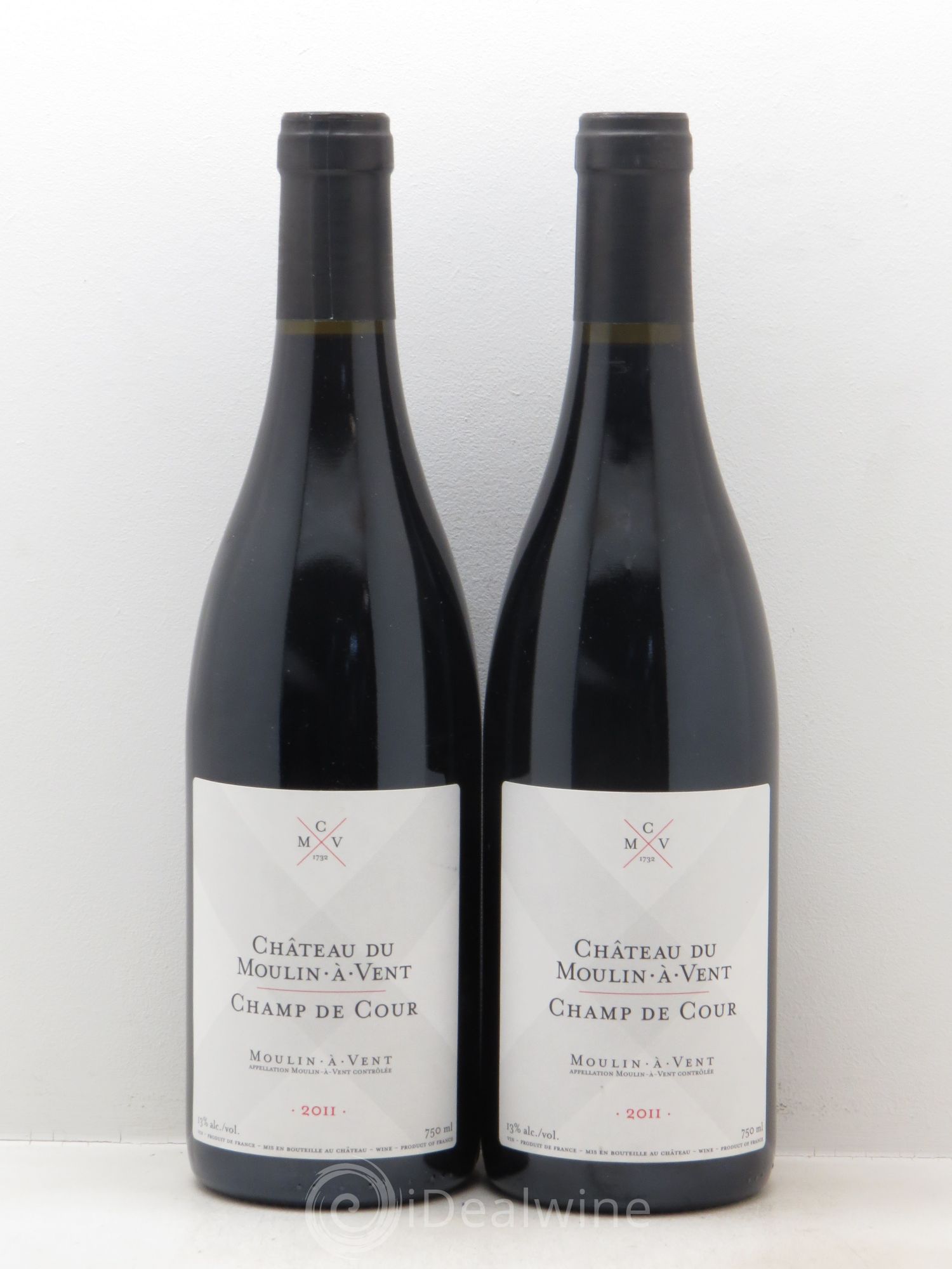 Moulin-à-Vent Champ de Cour 2011 - Lot de 2 bouteilles - 0